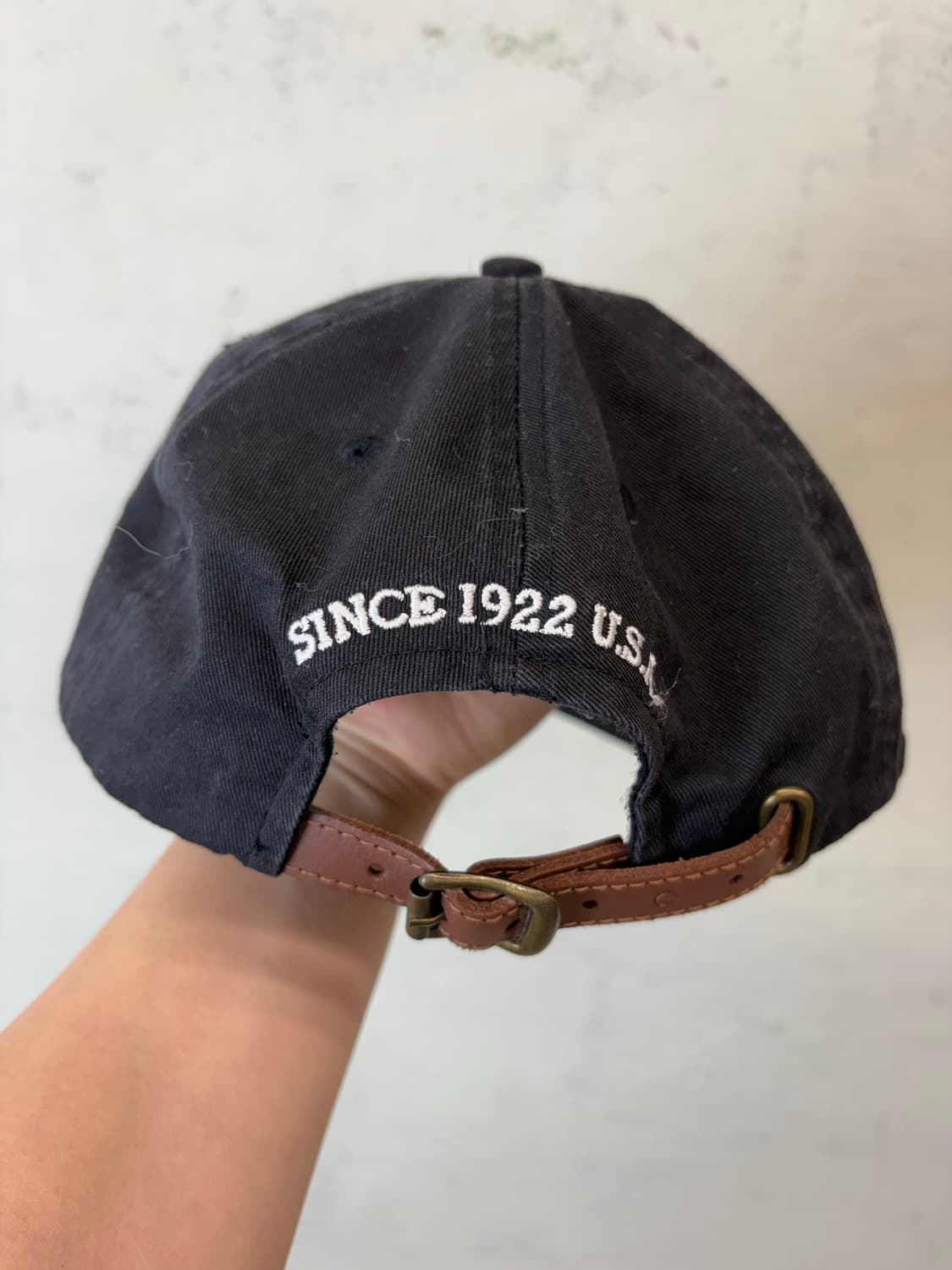 디키즈 빈티지 자수로고 볼캡 블랙 상품이미지4