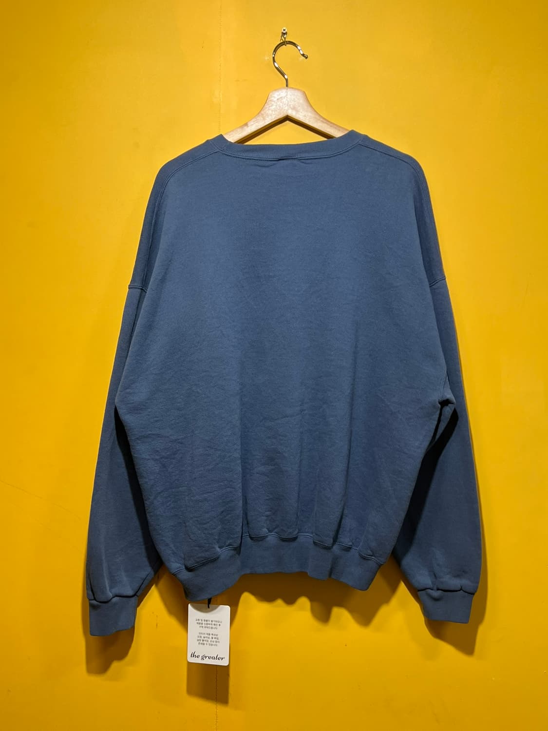 90s [XL] 러셀 빈티지 스웻 맨투맨 네이비블루 상품이미지6