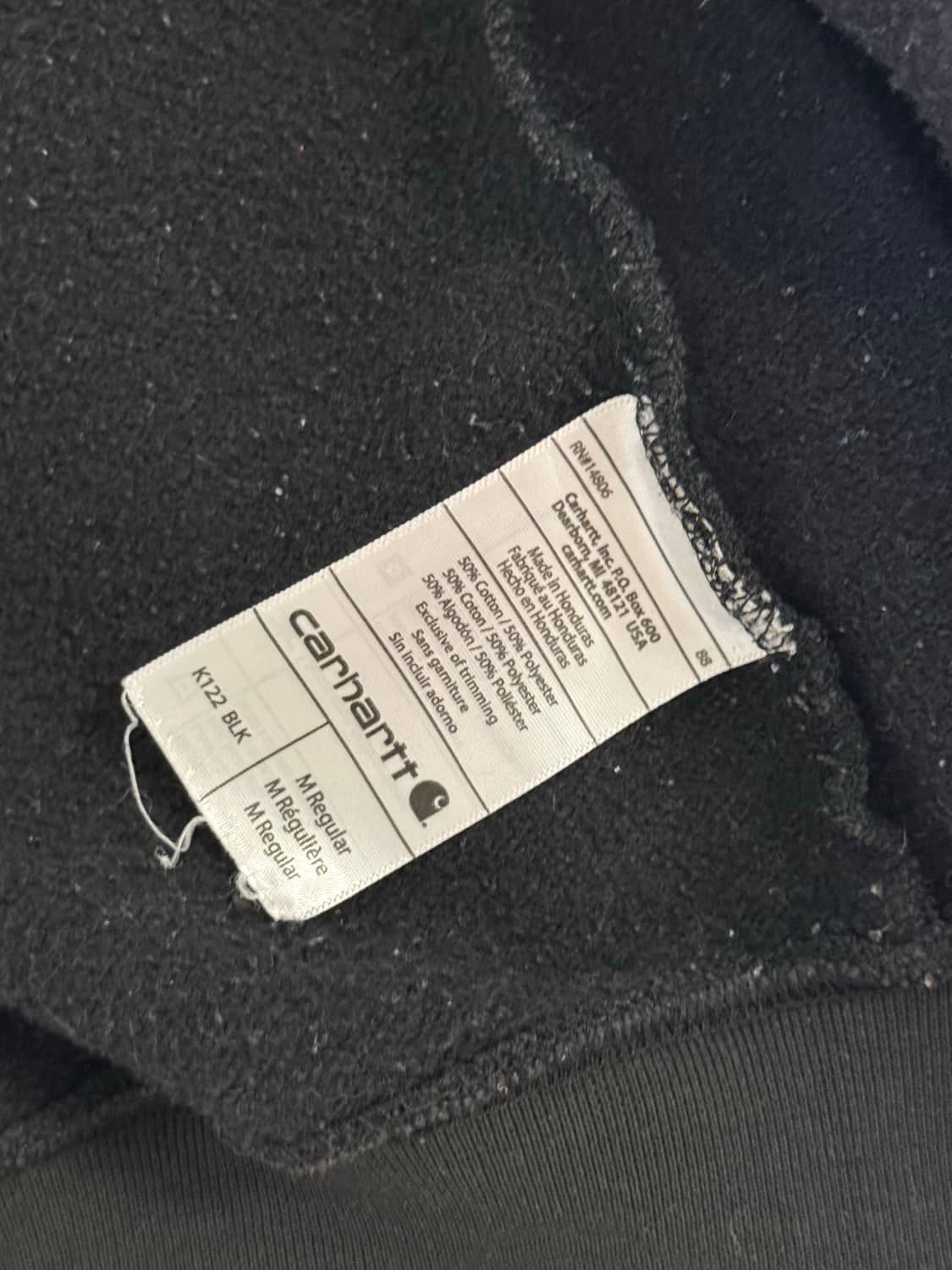 칼하트 후드집업 상품이미지4