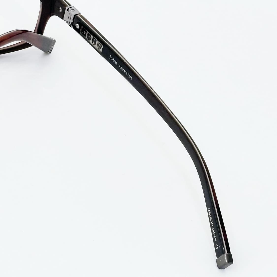 John Varvatos 브라운 뿔테 데드스탁 빈티지안경 상품이미지4