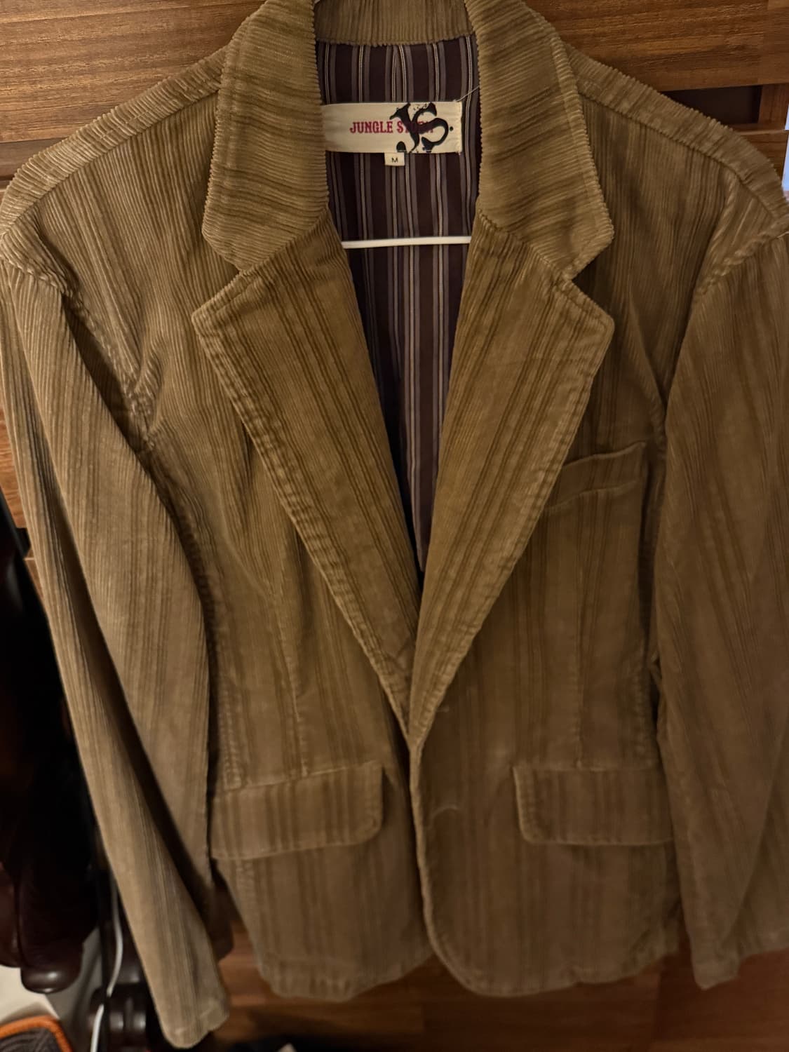 일본 정글스톰 코듀로이 블레이저 M 상품이미지1