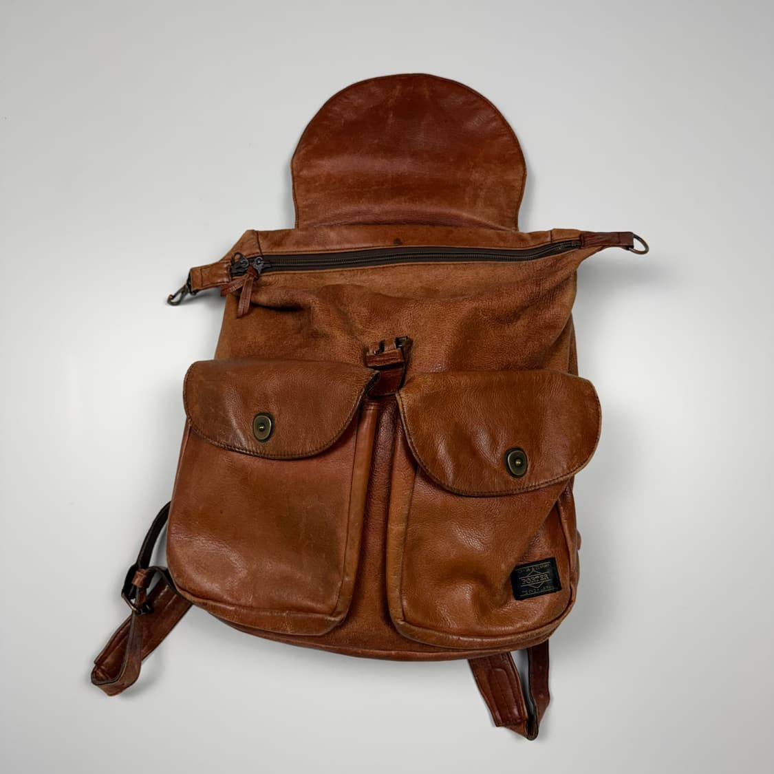 요시다포터 코르티나 래더 럭색 백팩 상품이미지4