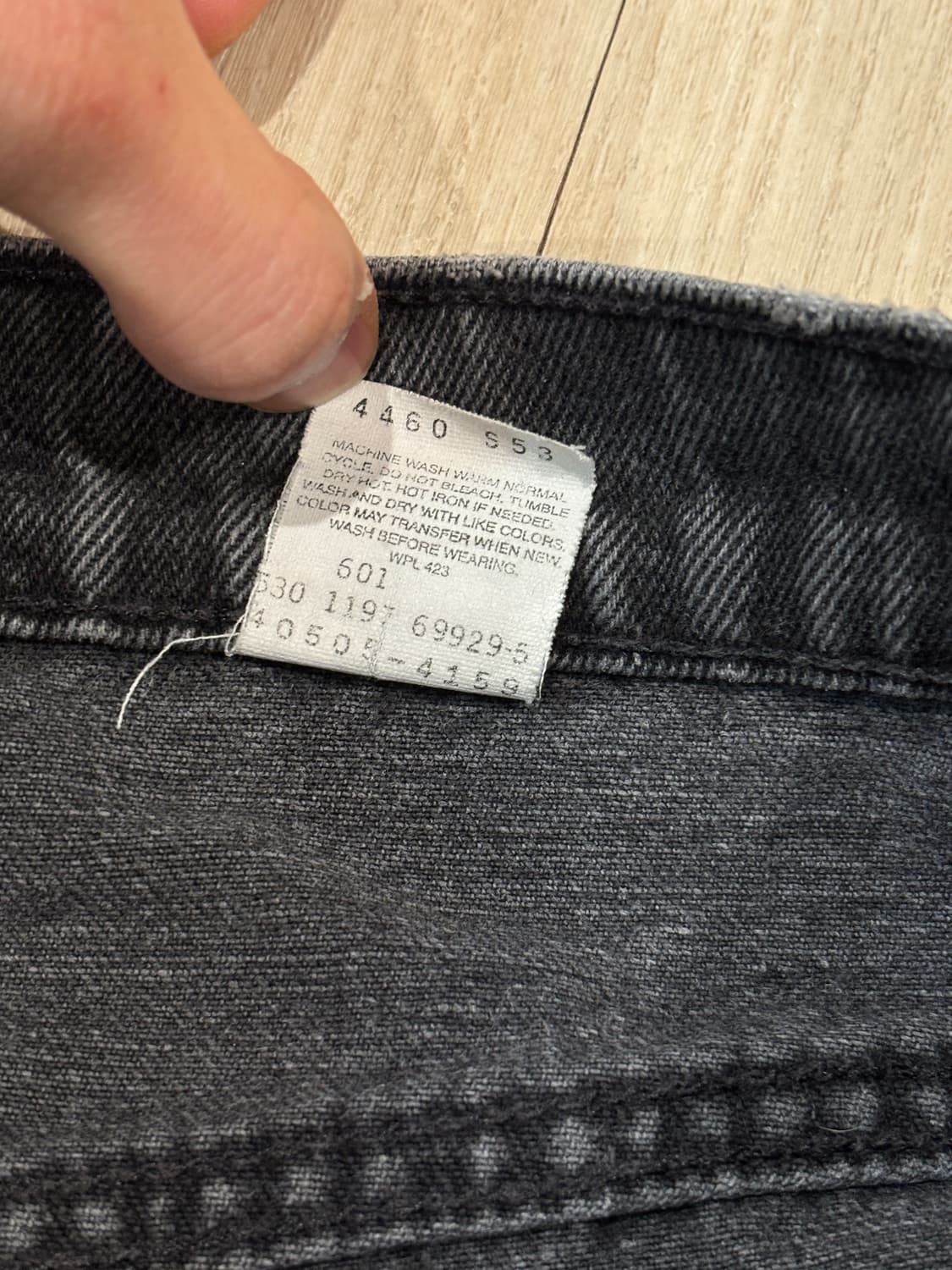 90s 리바이스 505 오렌지탭 USA 빨간줄씟 상품이미지7