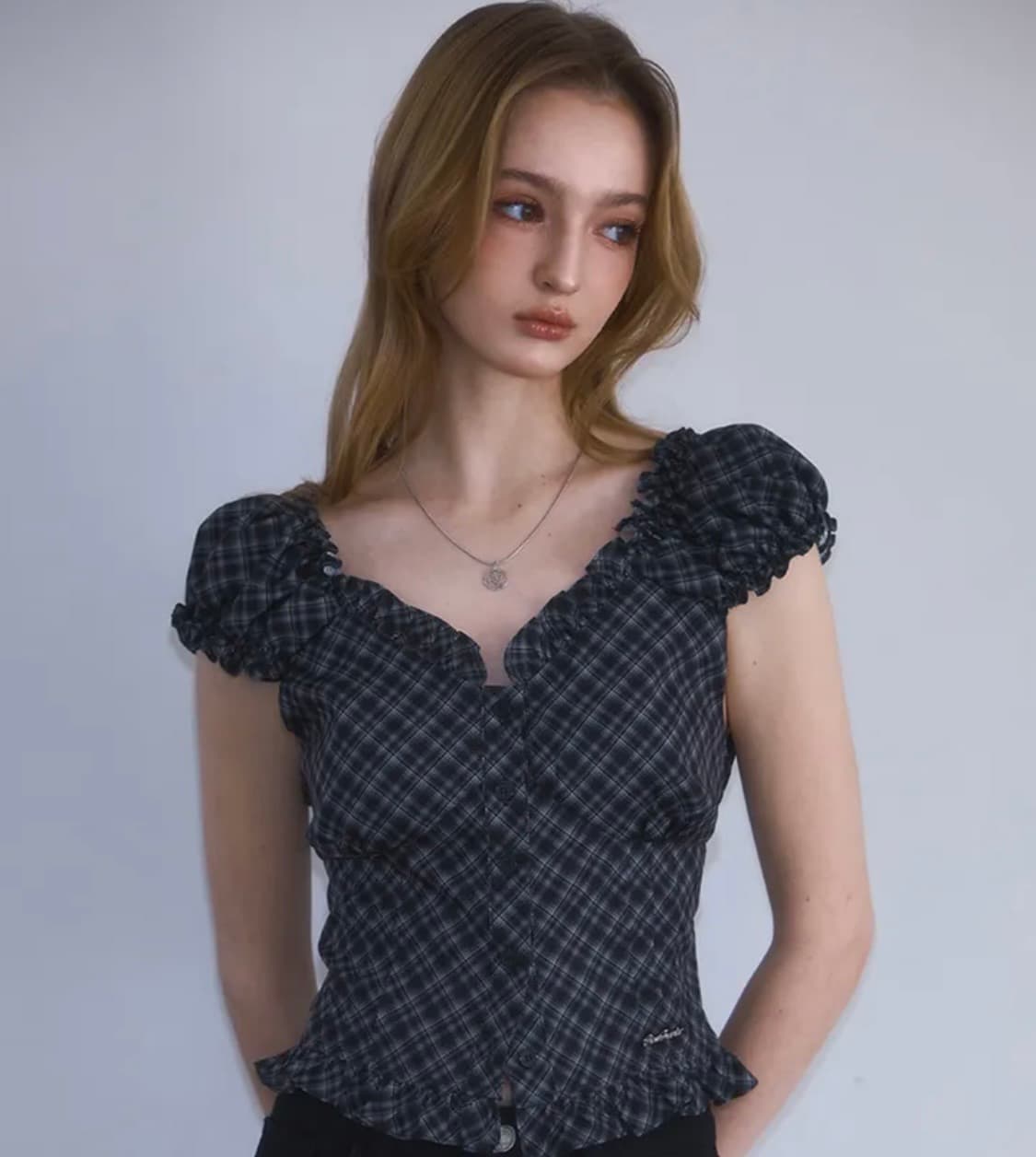 로제프란츠 frill shirring sleeveless 상품이미지1