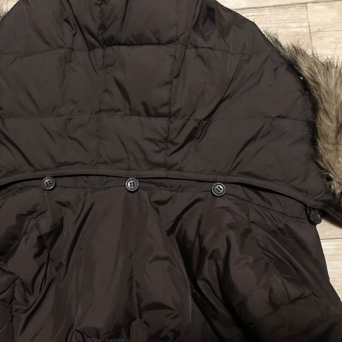 아베크롬비 순록 로고 울프죠 브라운 패딩 상품이미지7