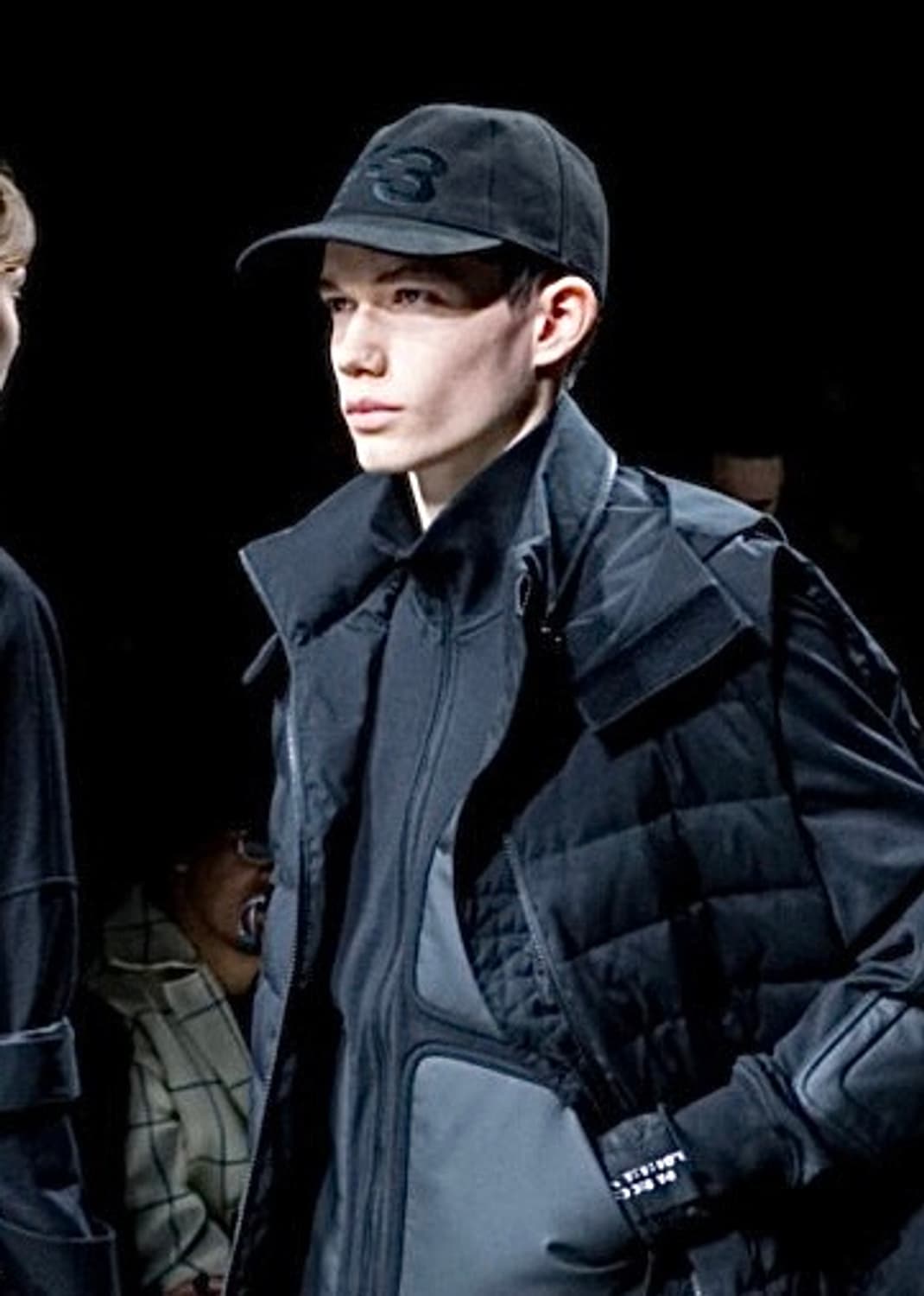 Y-3 y3 와이쓰리 요지야마모토 블랙 스웨이드 언컨스트럭티드 볼캡 모자 상품이미지2