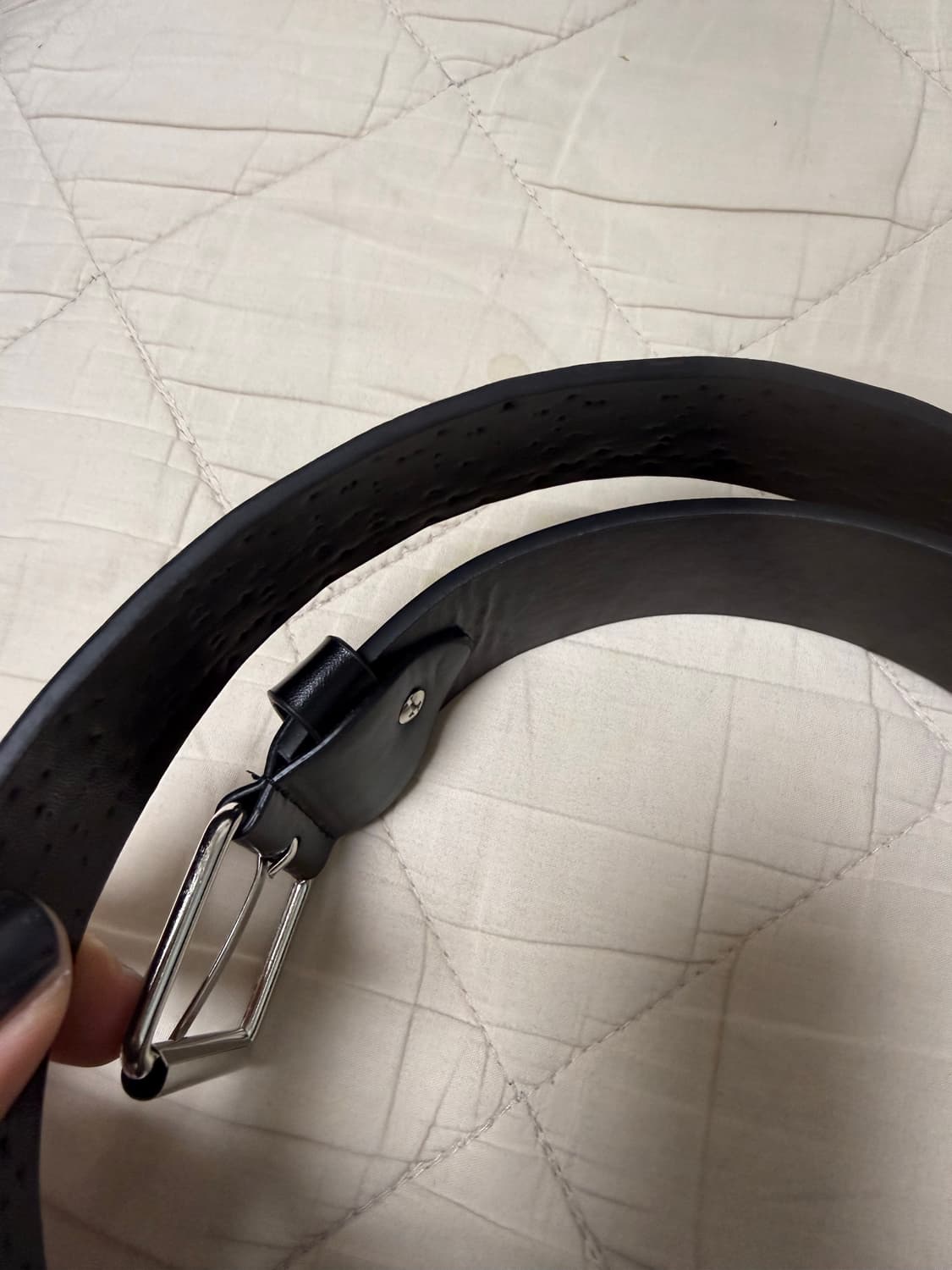 스터드 레더 벨트  상품이미지3