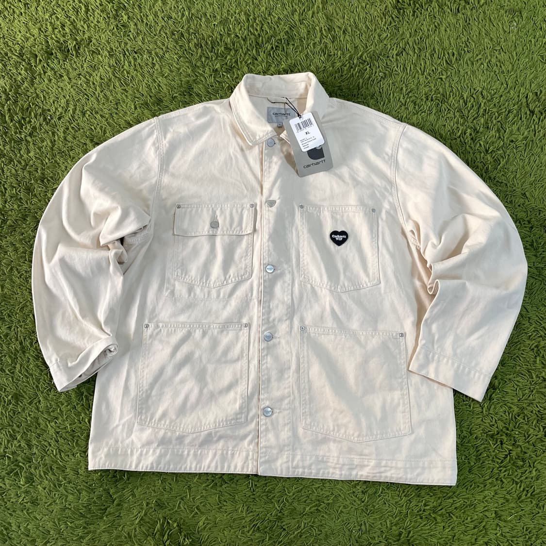 칼하트 하트 로고 초어 자켓 상품이미지2