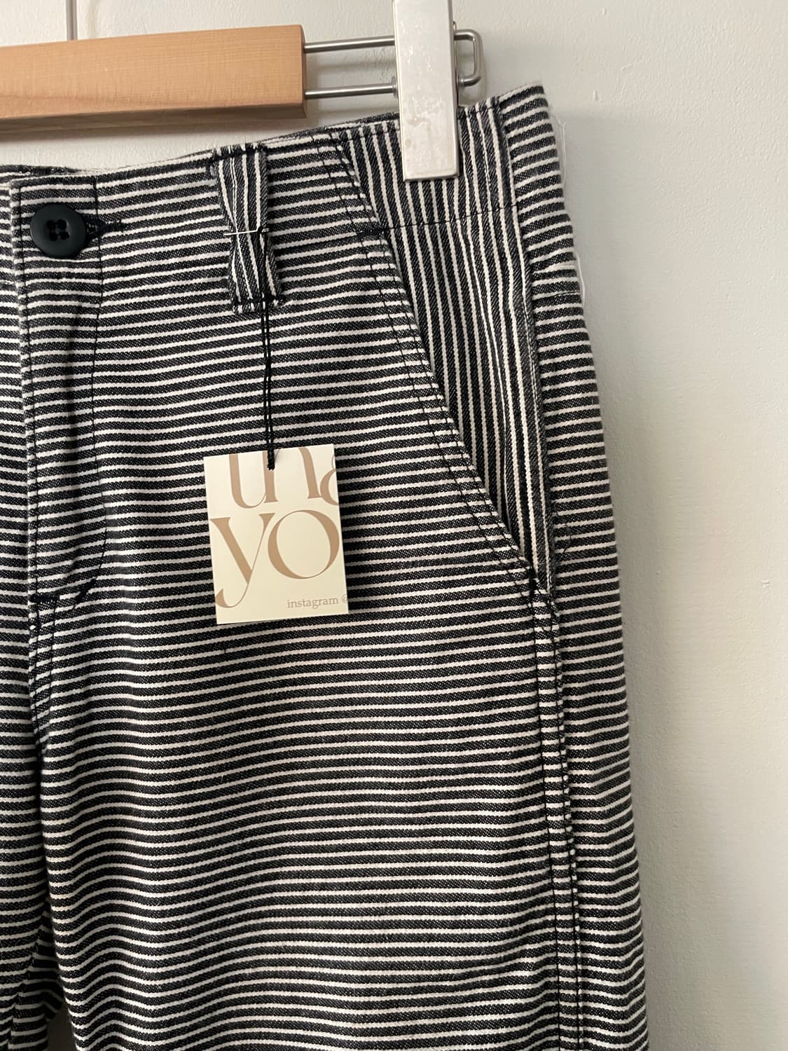 JOHNBULL striped straight pants 상품이미지5