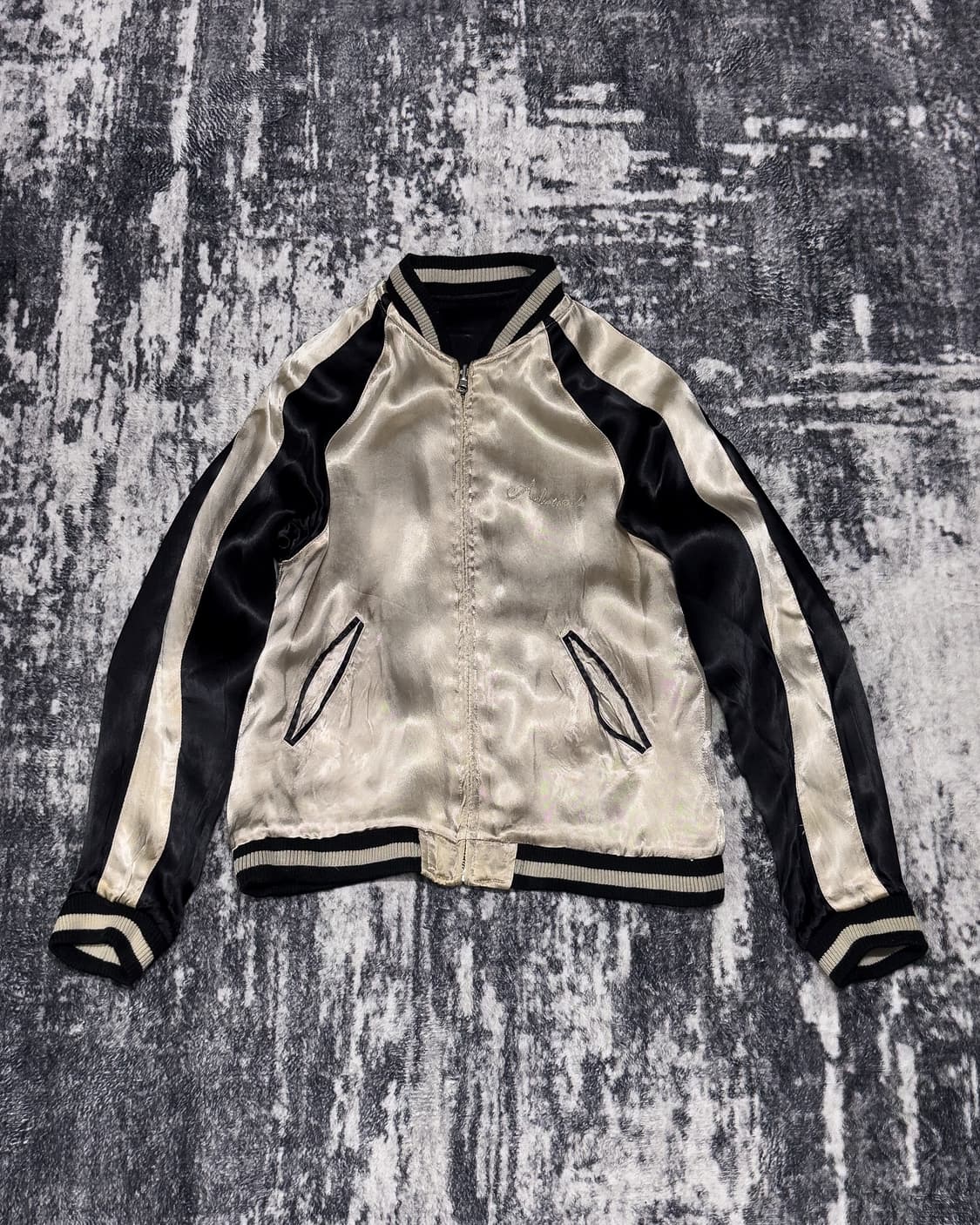 {Addiction} 00s Embroidery Rayon Skarjan 상품이미지5