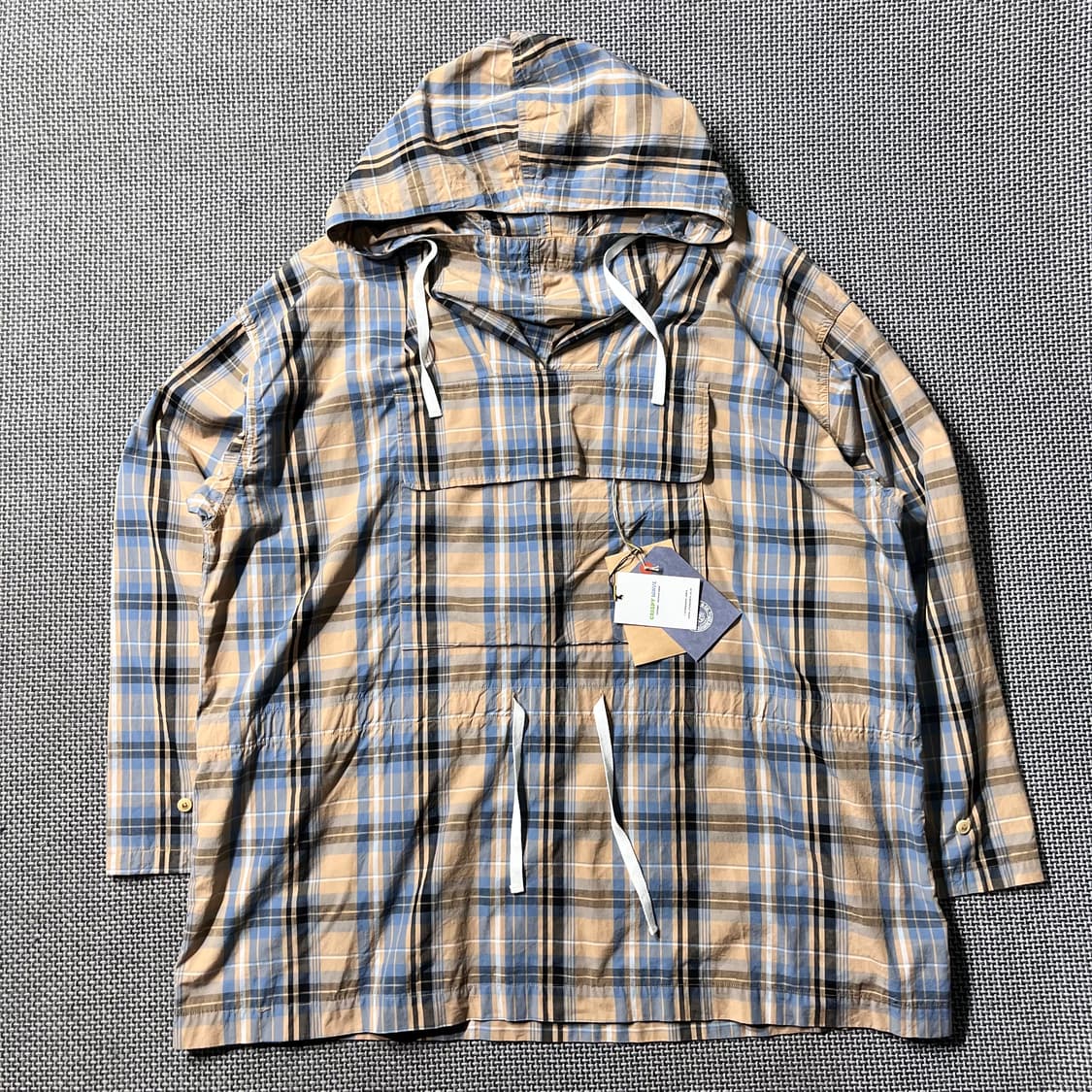 (새상품)KATAIN SUNSHINE 체크후드(110) 상품이미지1