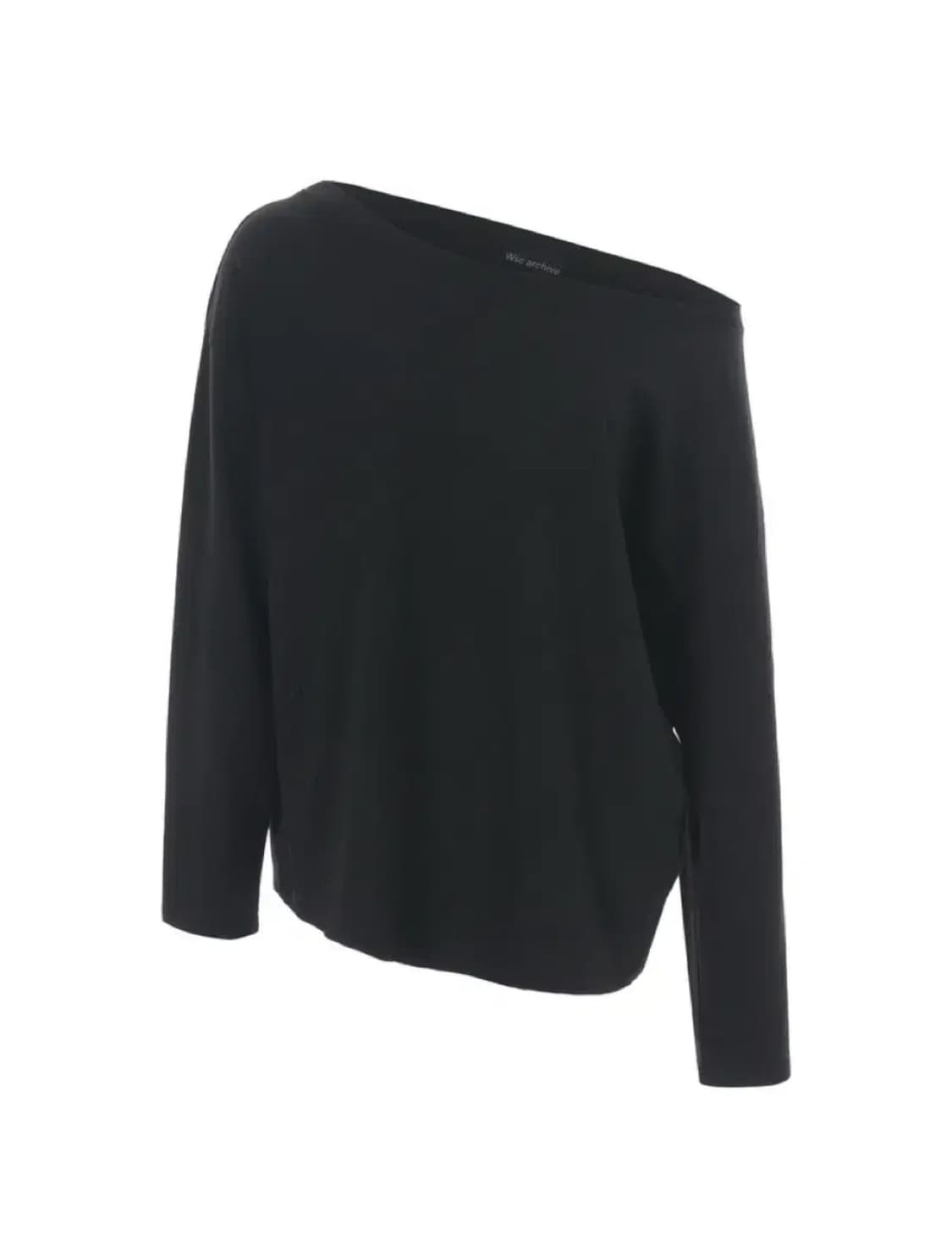 WSC archive 원숄더 티셔츠 one-shoulder T 상품이미지1