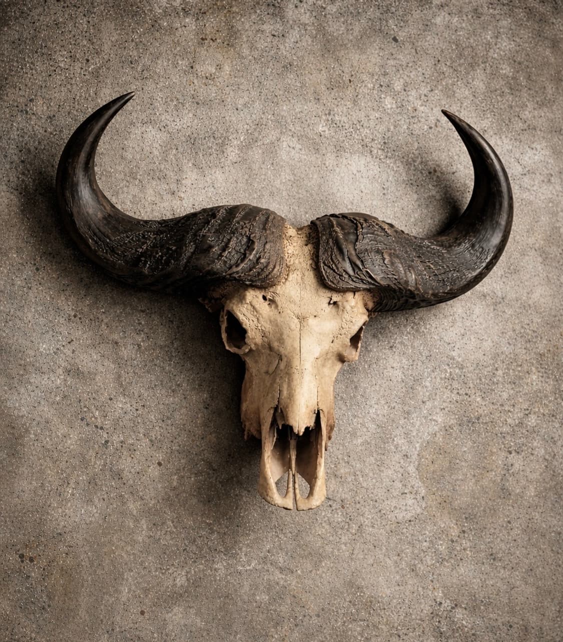 빈티지) 버팔로 헤드스컬 헌팅트로피 상품이미지3