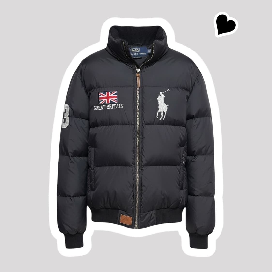 폴로 랄프로렌 빅폴로니 브리튼 패딩 상품이미지1