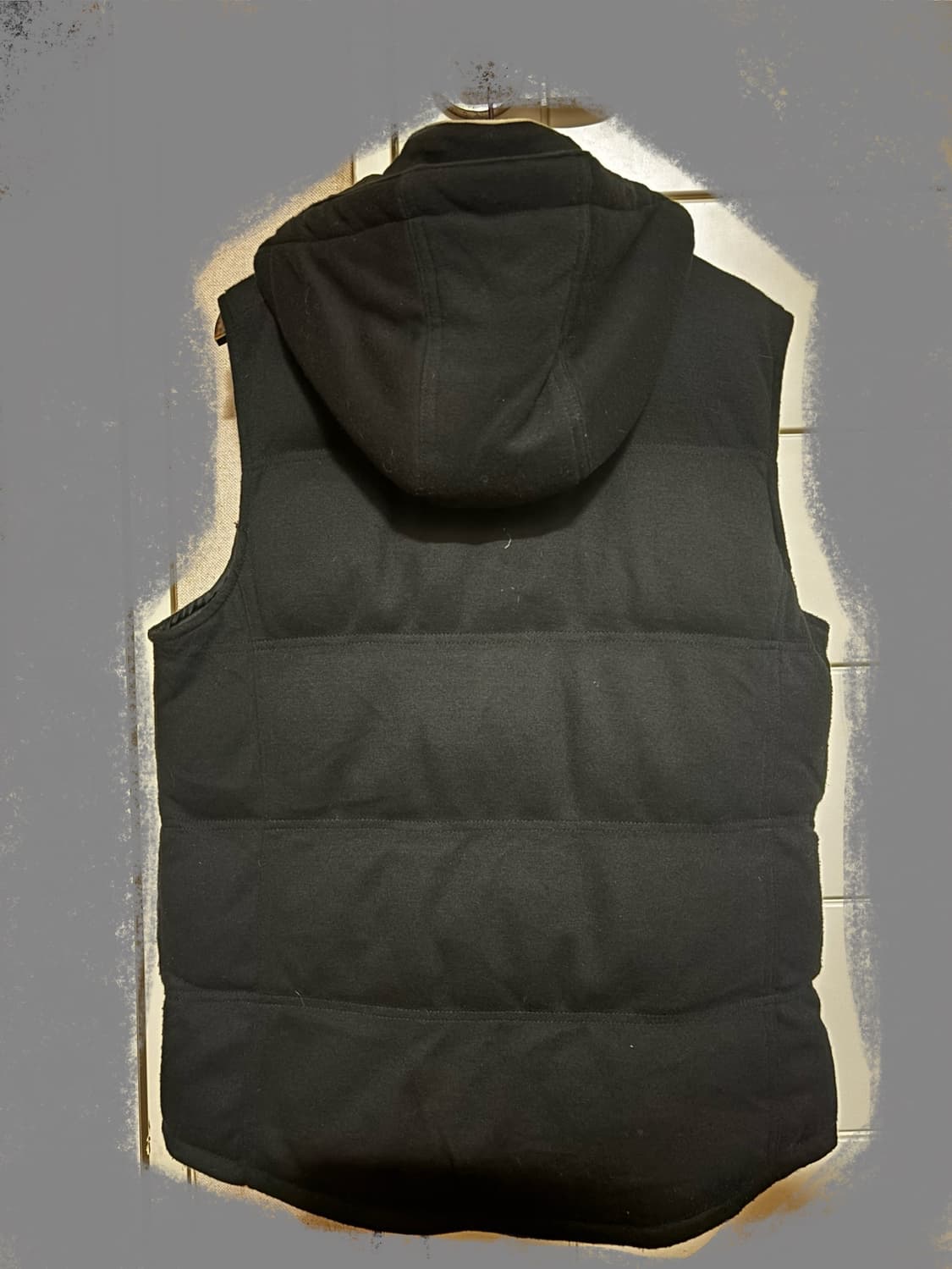 Create Barefoot 블랙 패딩 조끼 (JPN) 상품이미지3