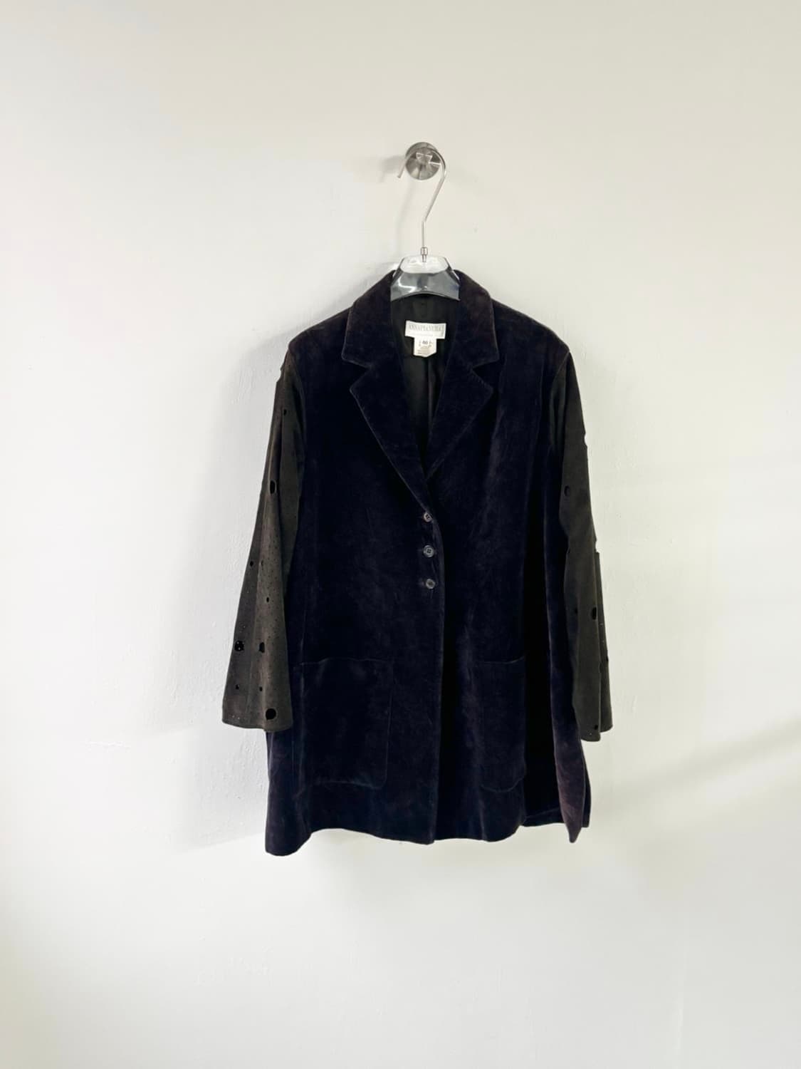 ANNAPIANURA 아티잔 스웨이드 코트 상품이미지5