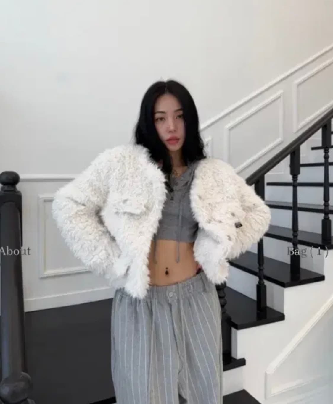 더미스테리어스호텔 퍼자켓 상품이미지2