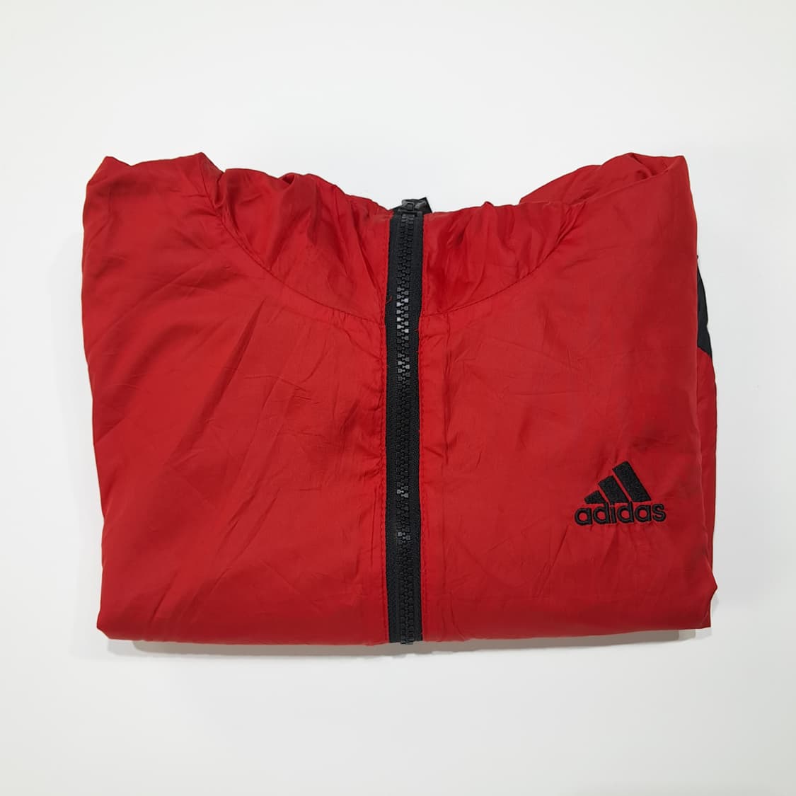 CL908 FREE 아디다스 90s 레드 블랙 리메이크 크롭 자켓 상품이미지6