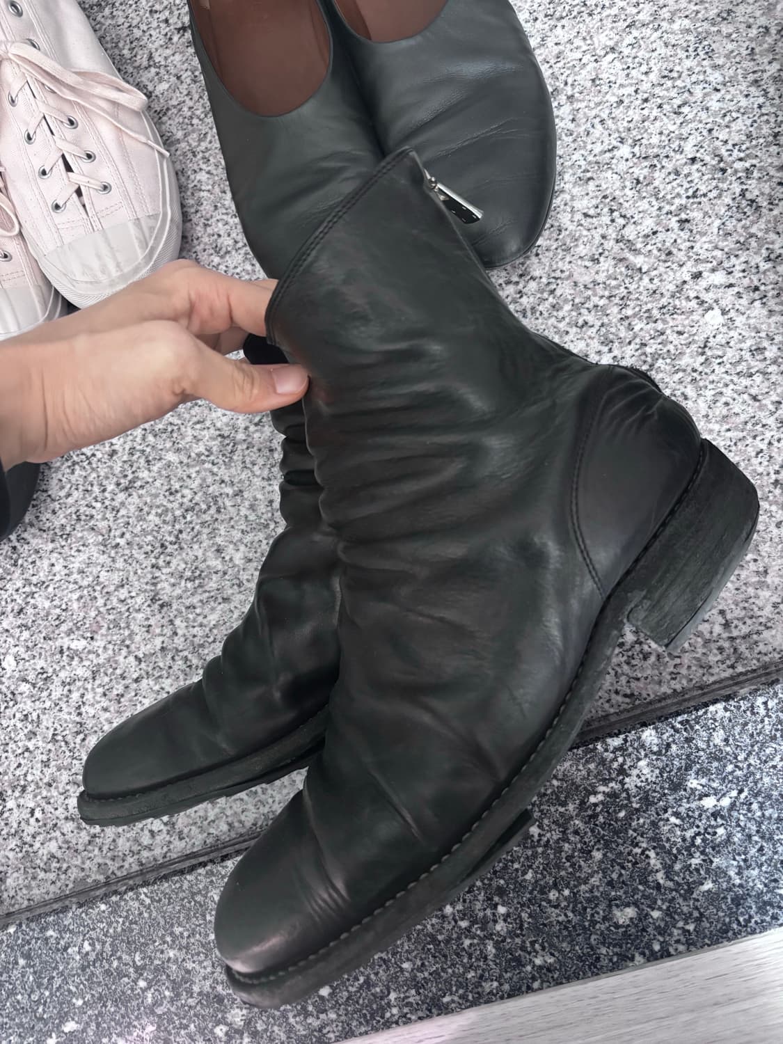 구이디986x back zip 44size 상품이미지4