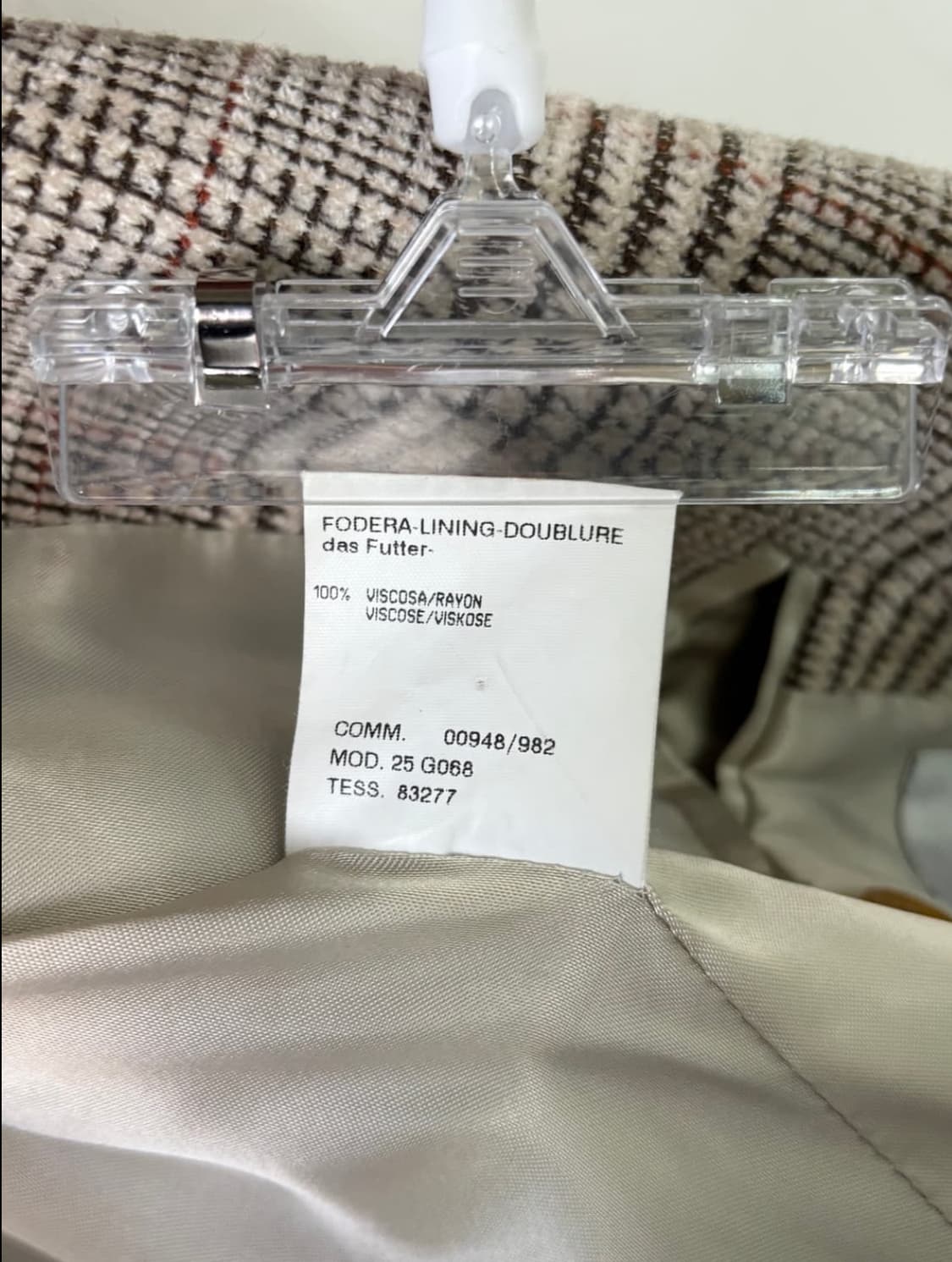 비비안웨스트우드 오버 체크 블레이저 상품이미지10