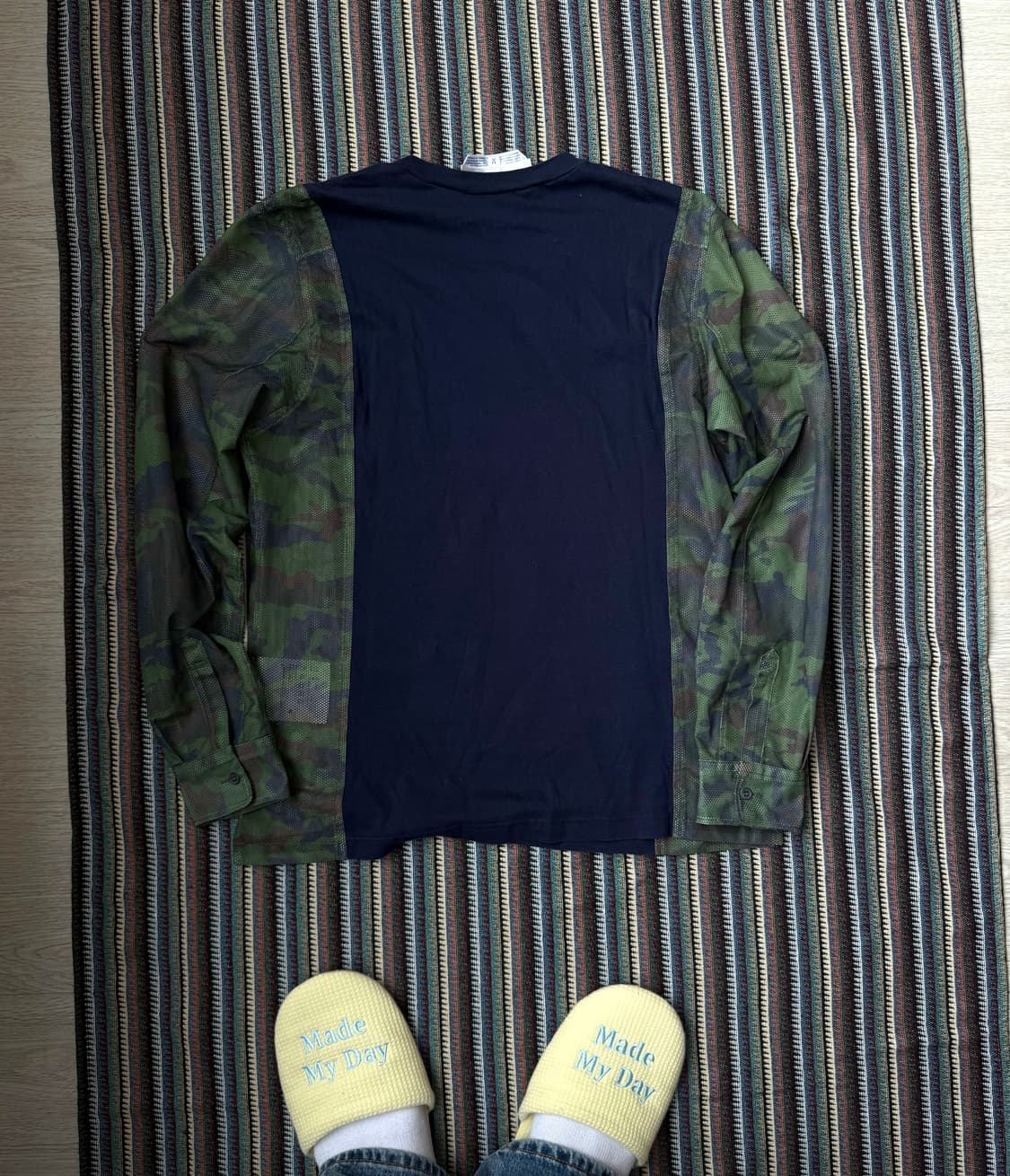 꼼데가르송 셔츠 카모 롱슬리브 상품이미지3