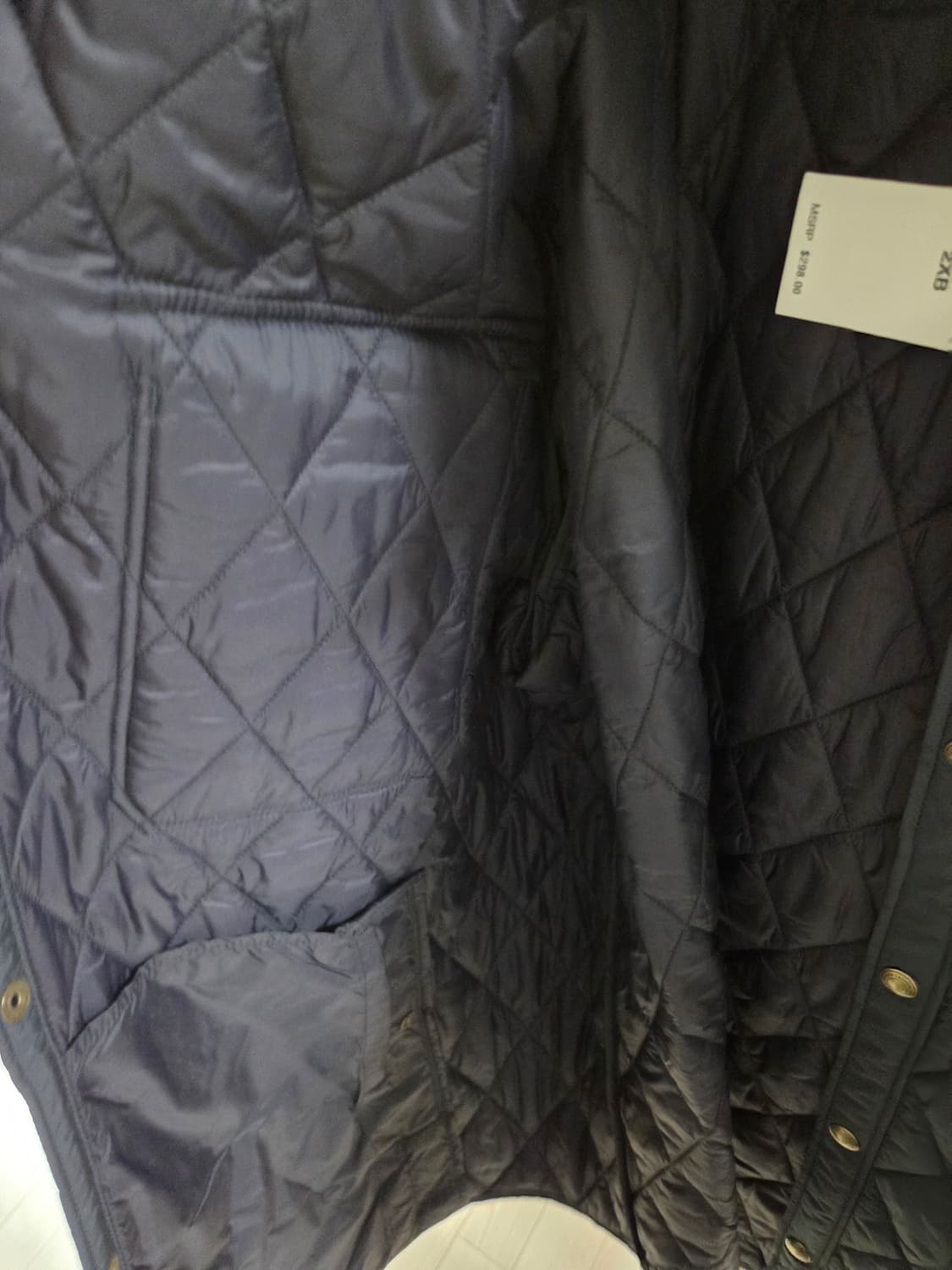 폴로 랄프로렌 패딩 셔츠 자켓 빅사이즈 새상품 상품이미지7