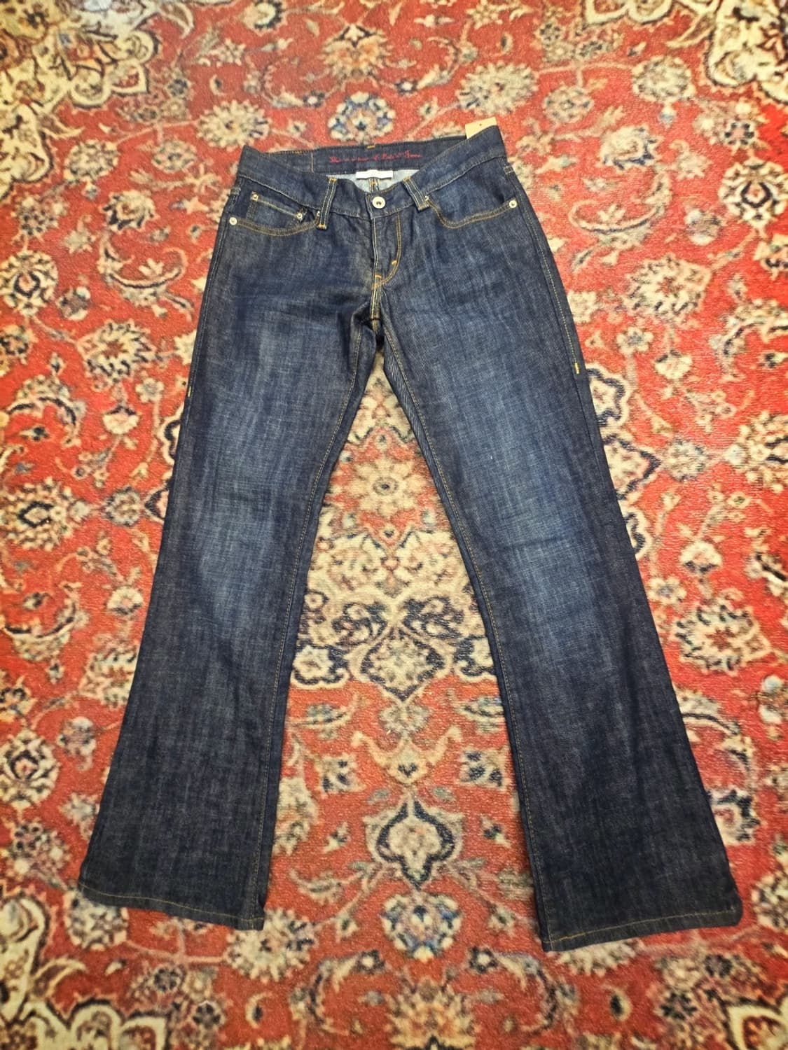 리바이스(Levi's) 빈티지 로우라이즈 부츠컷 생치 데님팬츠  상품이미지1