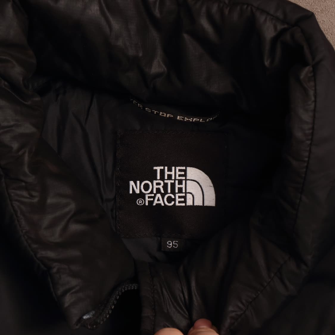 00's 노스페이스 눕시 700 숏패딩 블랙 A1844 상품이미지3