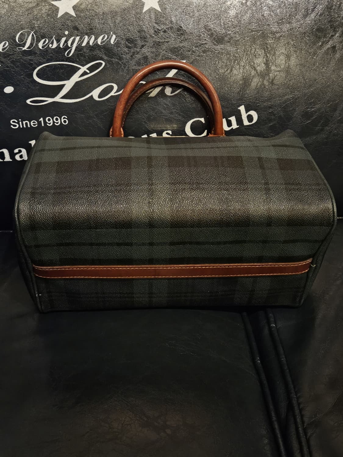 폴로랄프로렌 타탄체크 미니 보스턴 백 ( 30X20X17 )/ 10035 상품이미지5