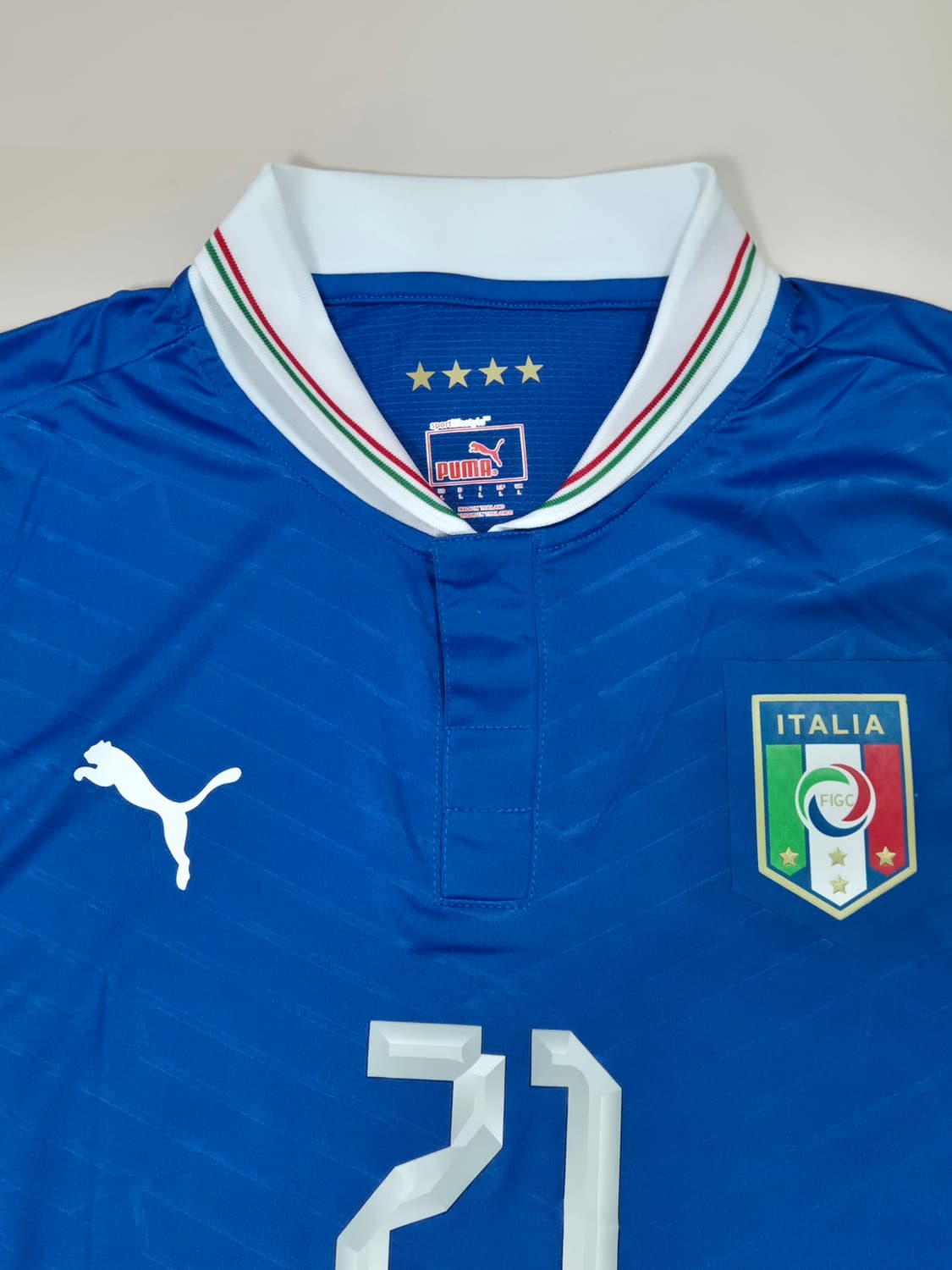 유로 2012 이탈리아 국대 홈 피를로 유니폼 L 상품이미지4