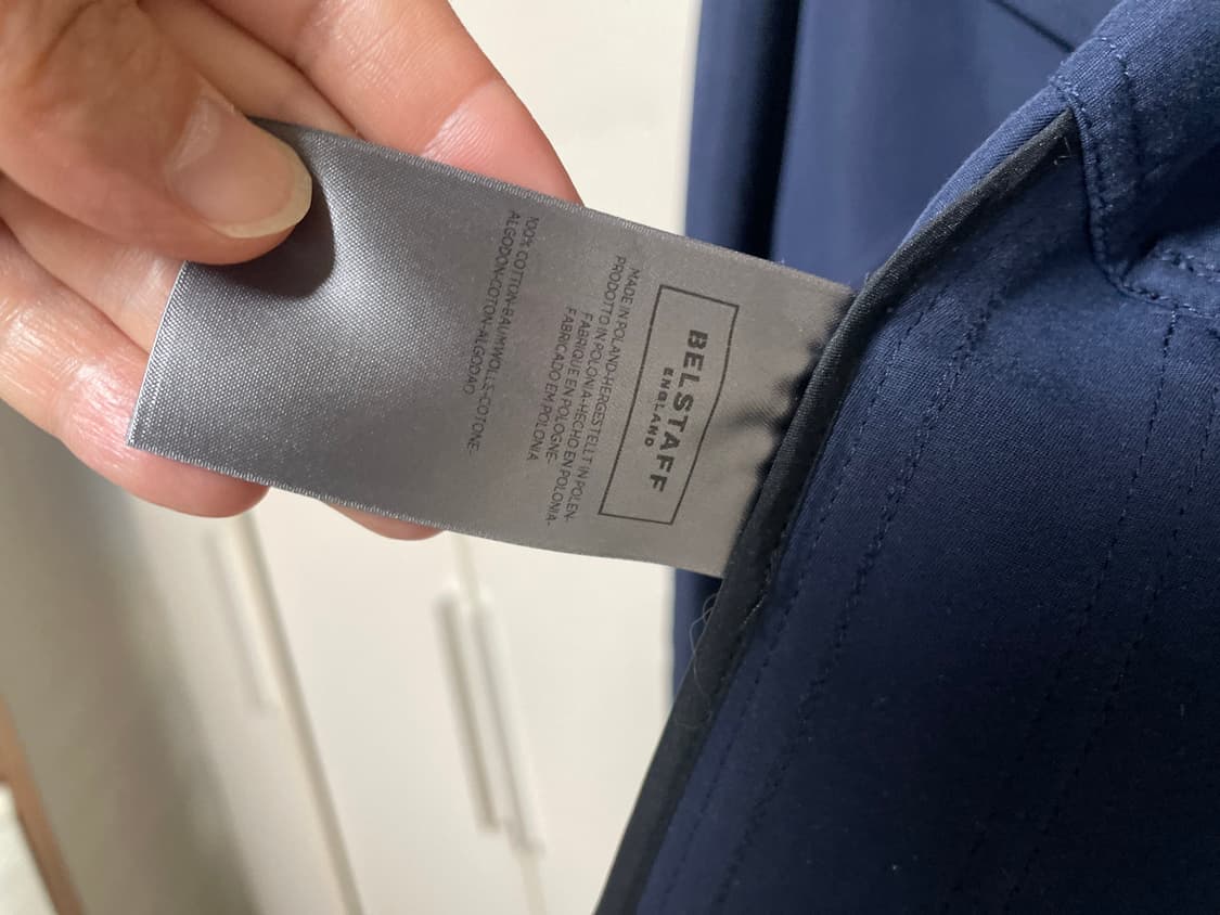 Belstaff 벨스타프 여성 네이비 후드 자켓 38 (55) 상품이미지8