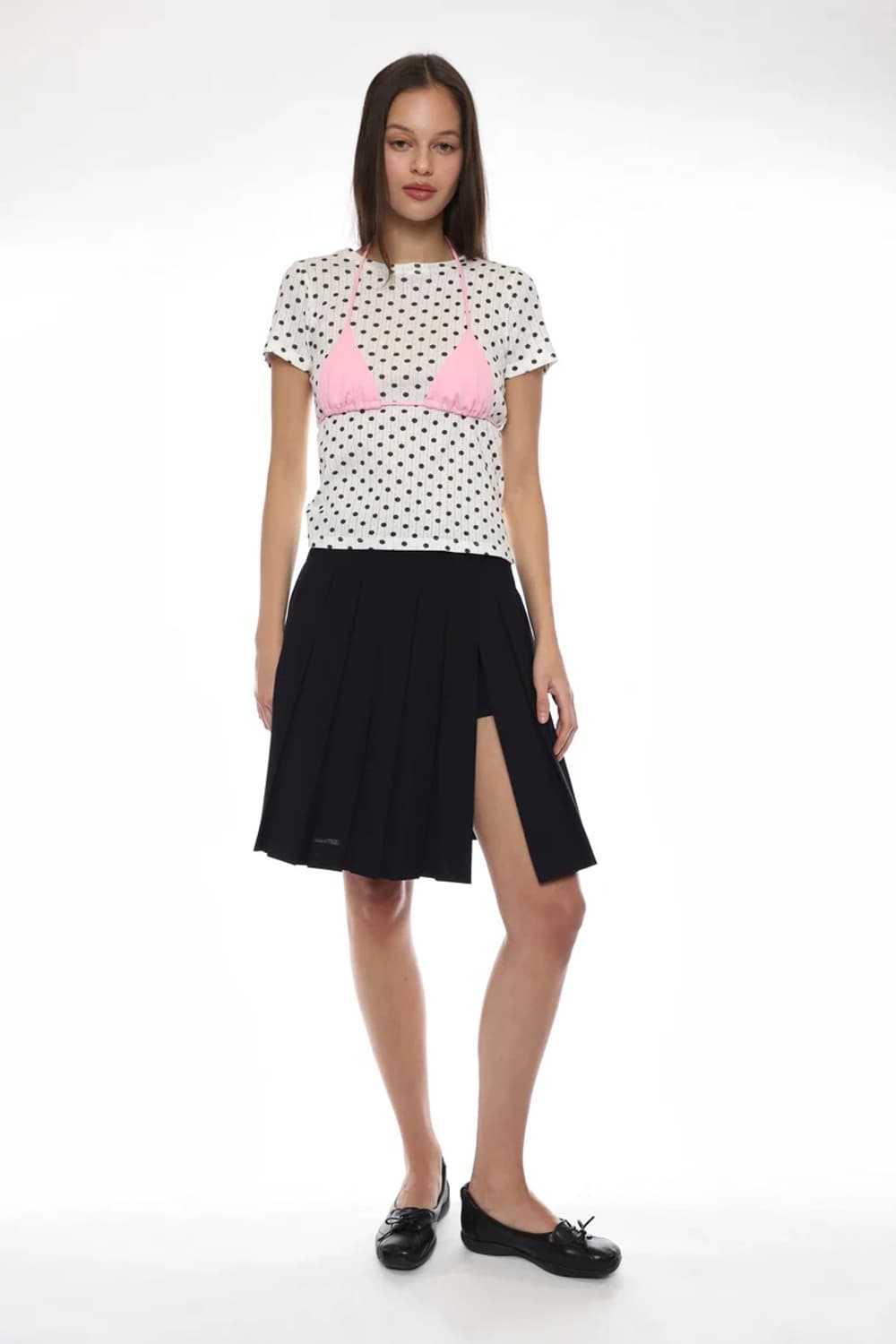 [36.5,37]샌디리앙 26ss 발레리나 스니커즈/블랙 상품이미지4