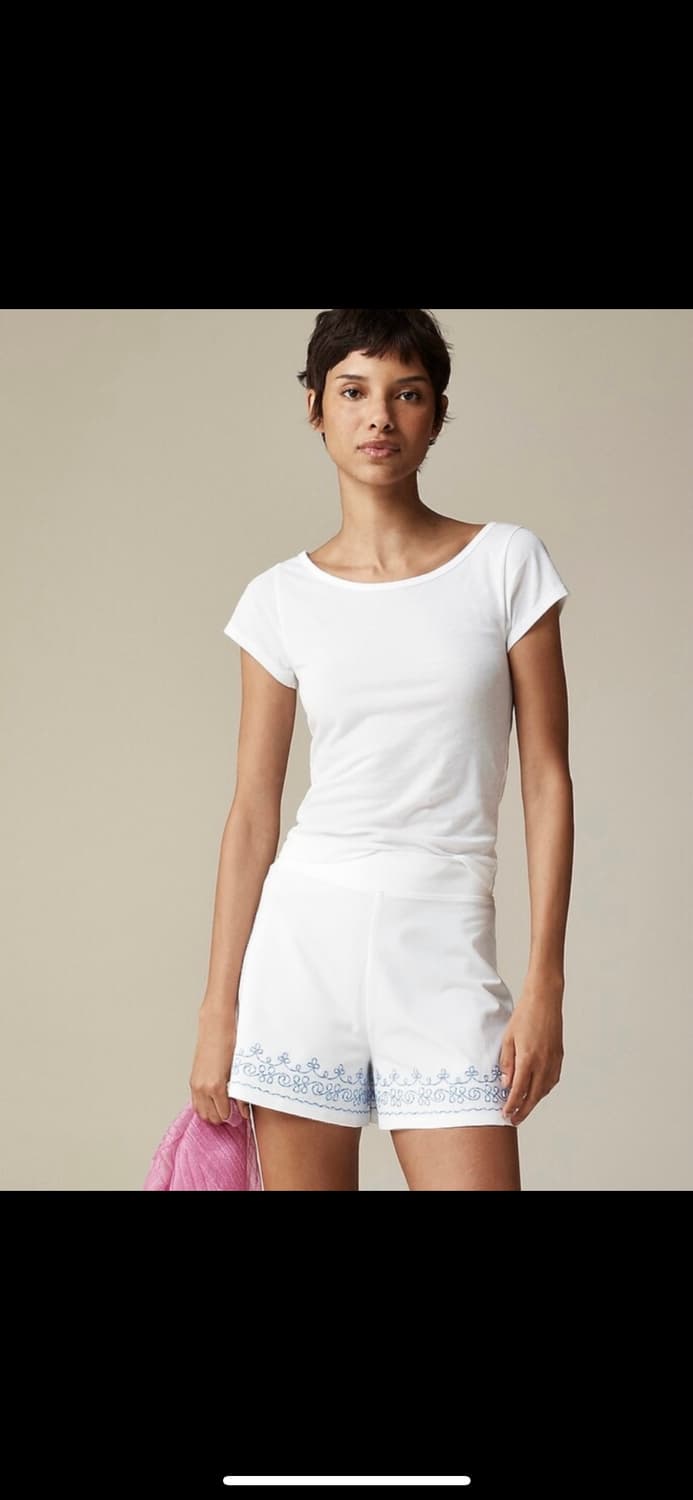Maryam nassir zadeh x J.crew 쇼츠 상품이미지2