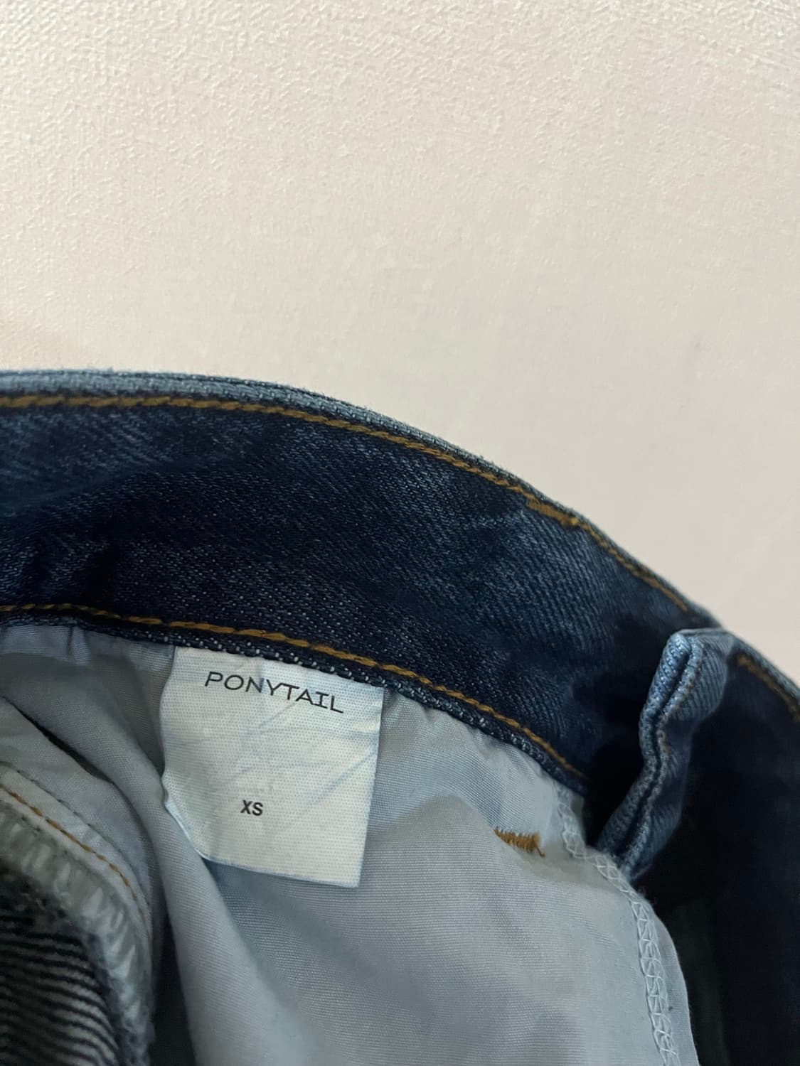 포니테일 PONYTAIL  뉴벨라 루즈핏진(XS) 상품이미지6