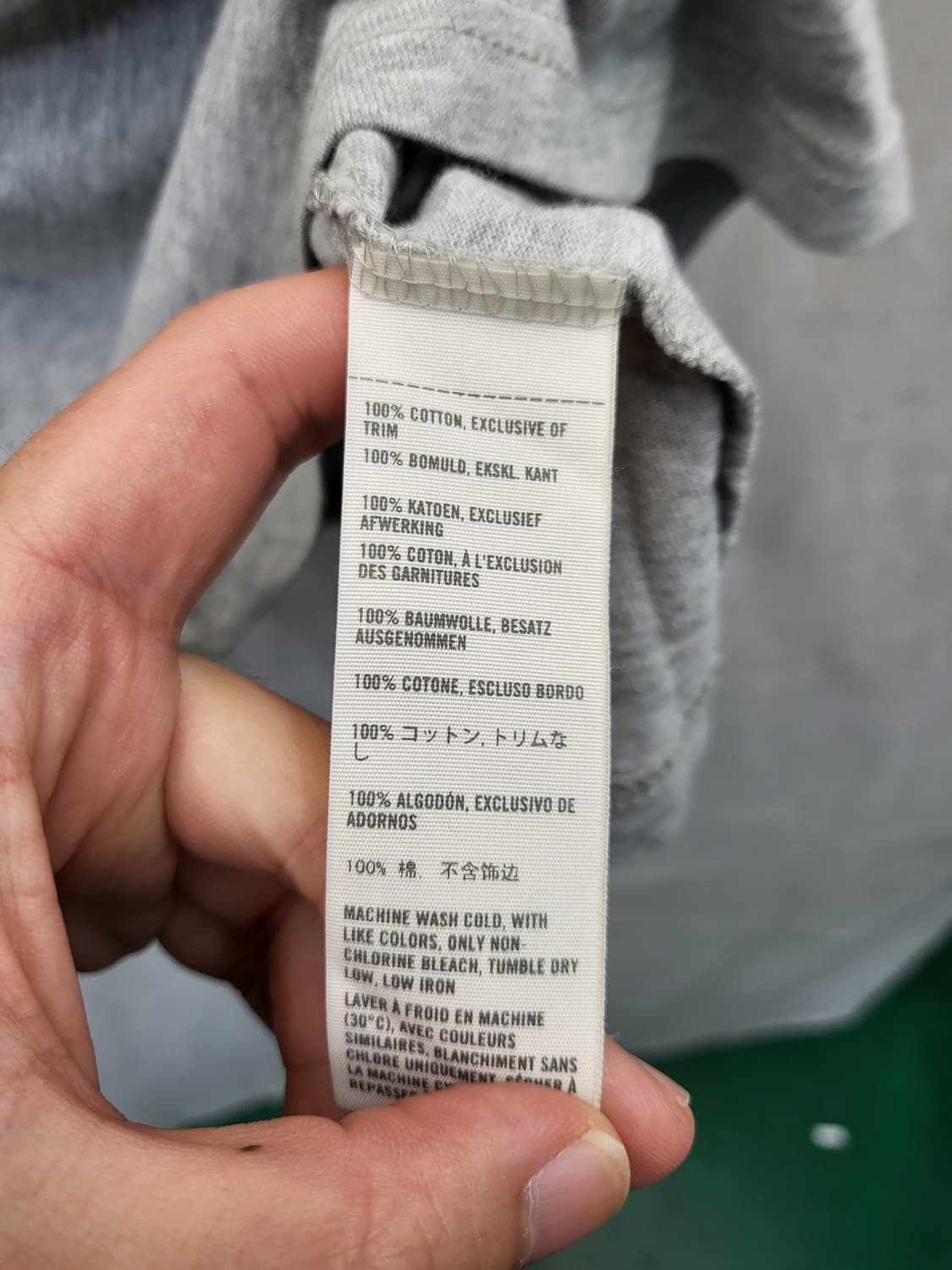 홀리스터 곰돌이 그레이 반팔 티셔츠 상품이미지5