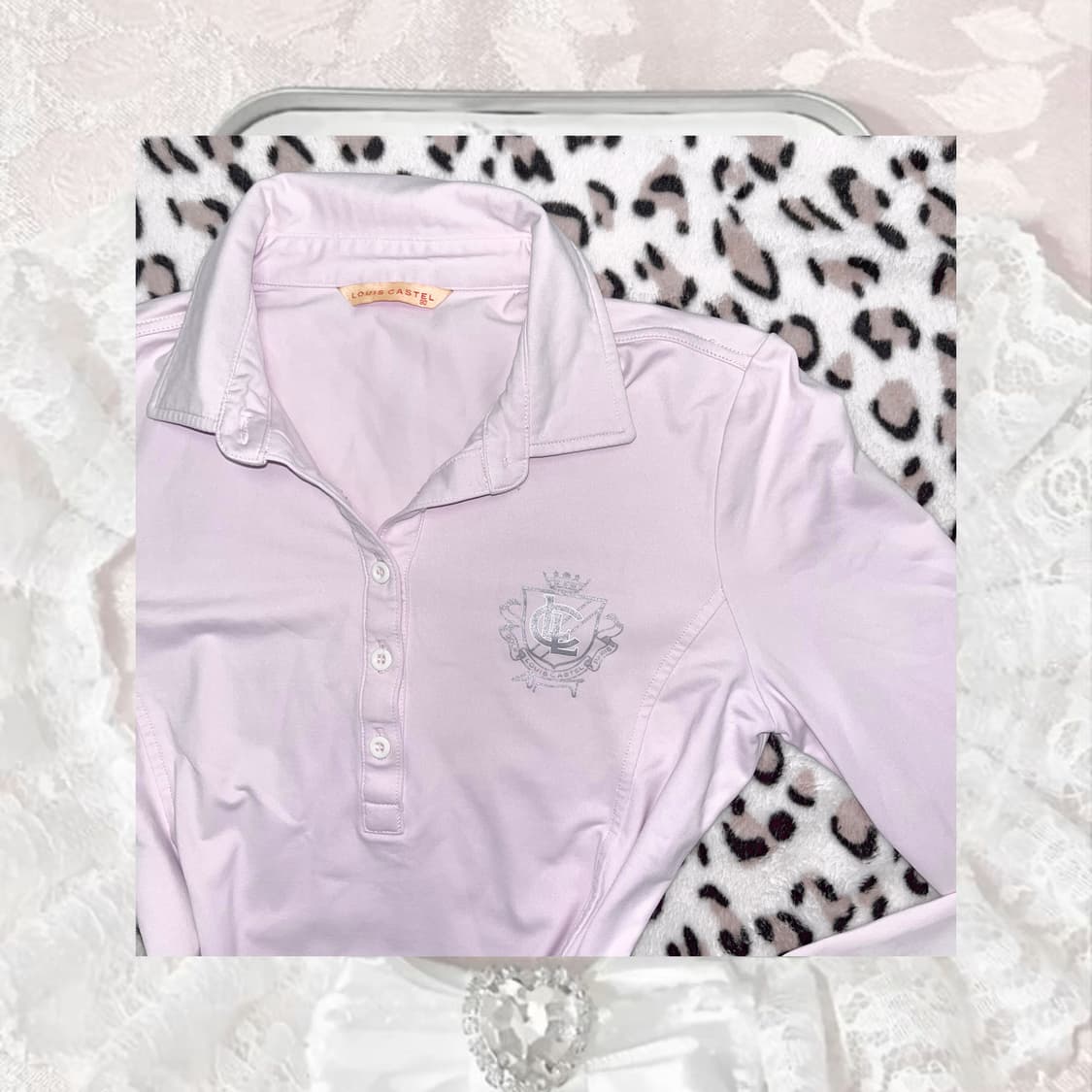 🎀갸루 딸기우유 연핑크 쫀쫀 카라티♡ 상품이미지2