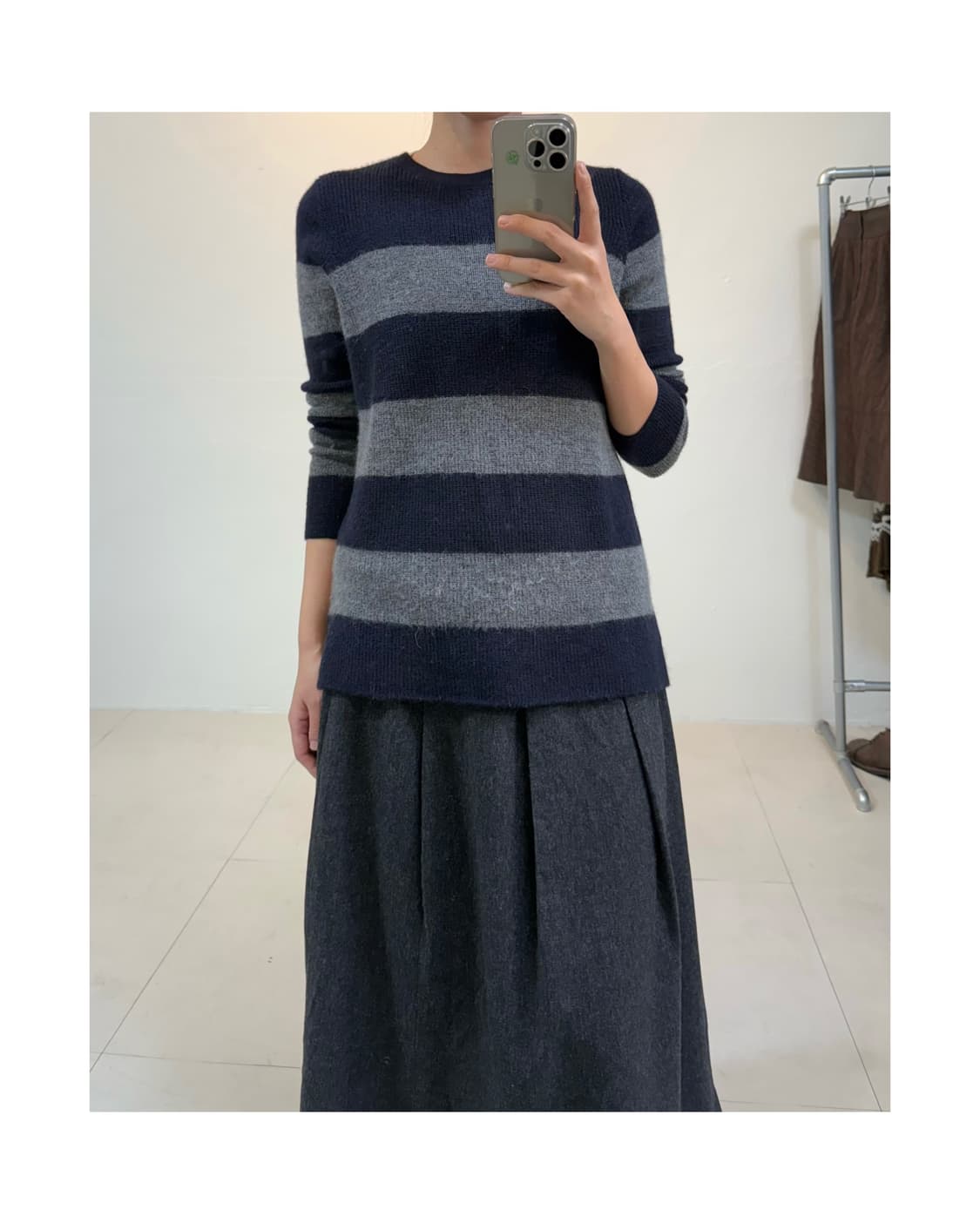 빈티지 알파카 니트 상품이미지4