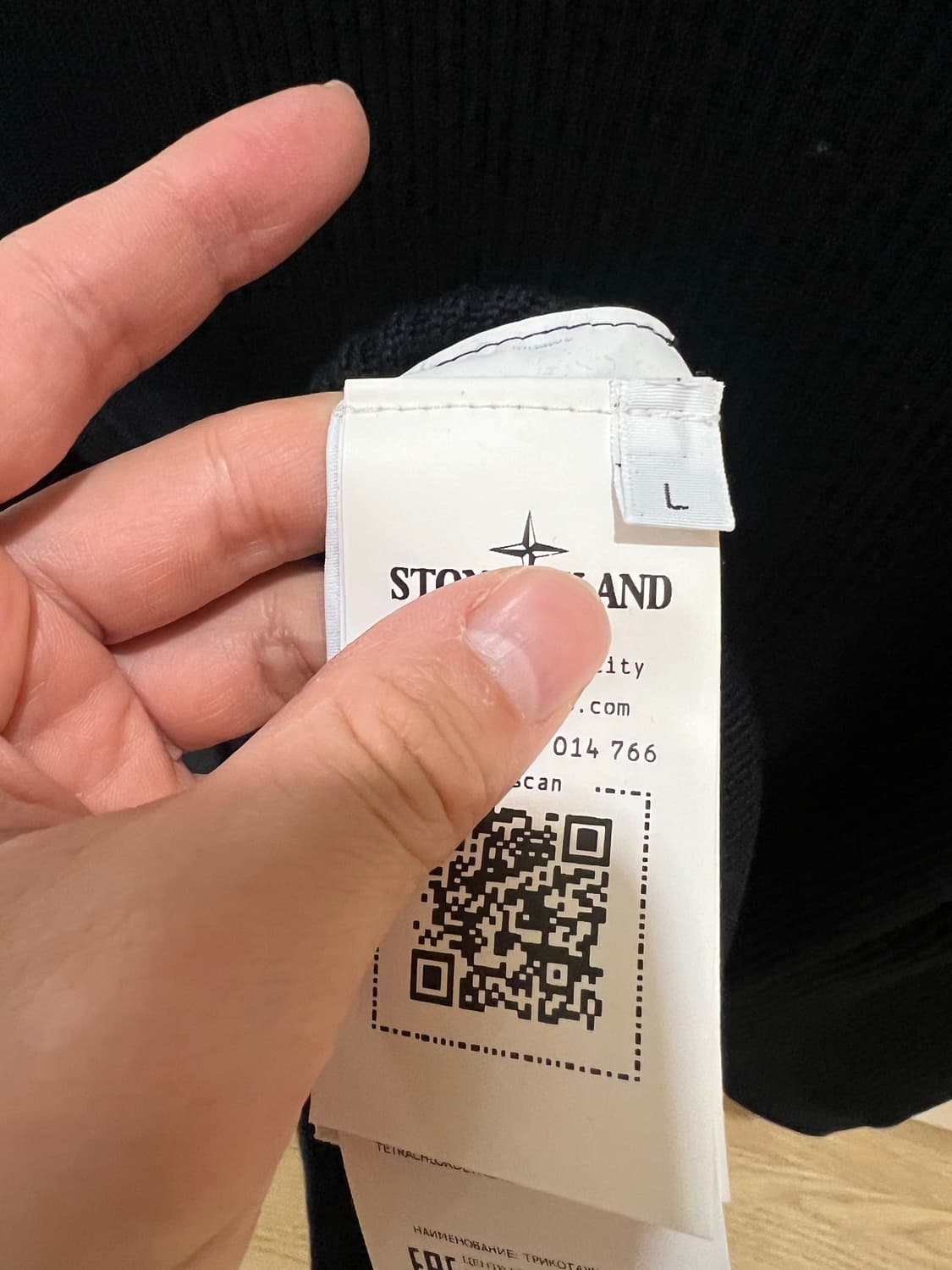 23fw 스톤아일랜드 골지니트 L (새상품급) 상품이미지3