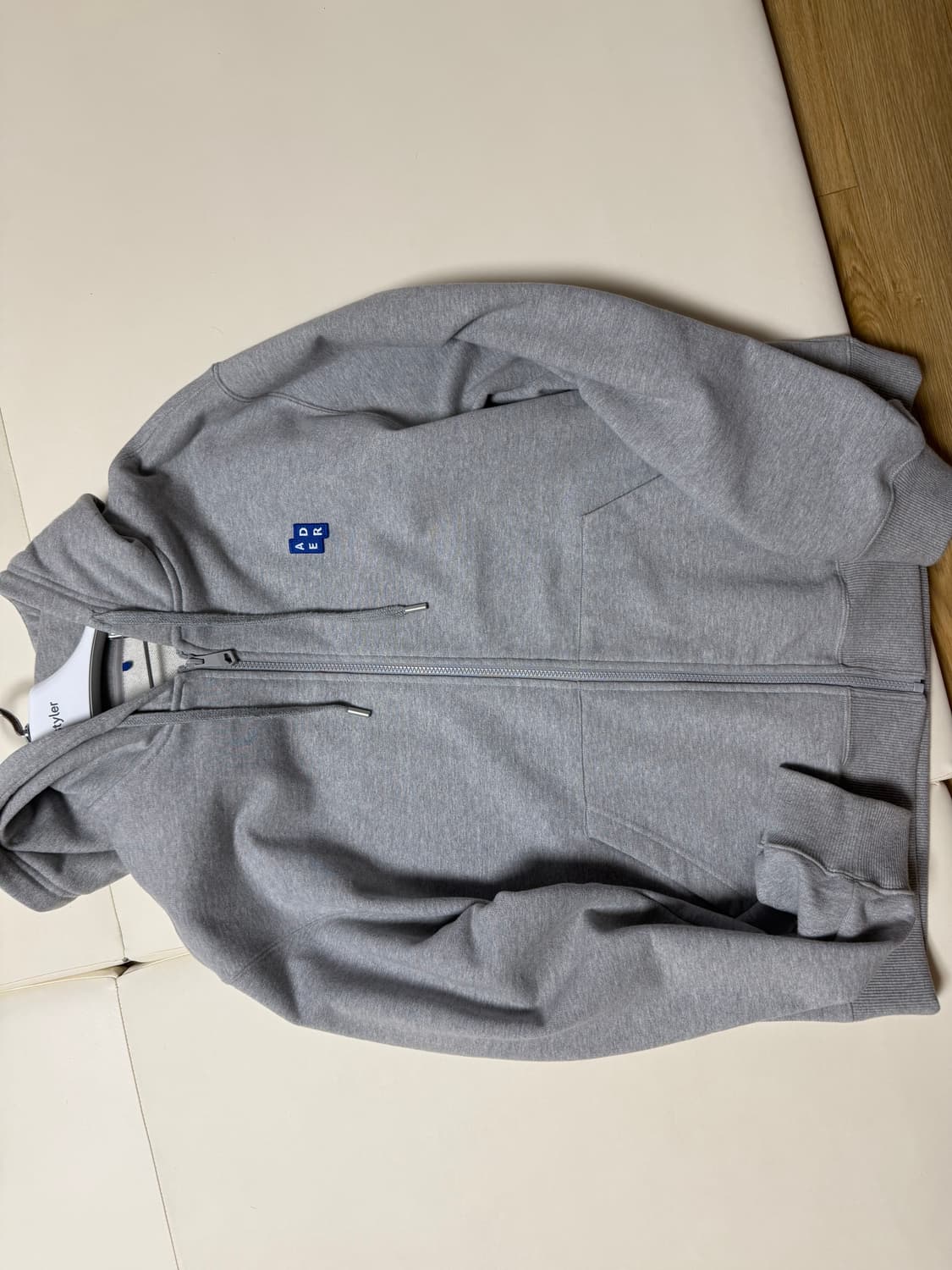 아더에러 후드집업 TRS 01 그레이 새상품급 상품이미지1