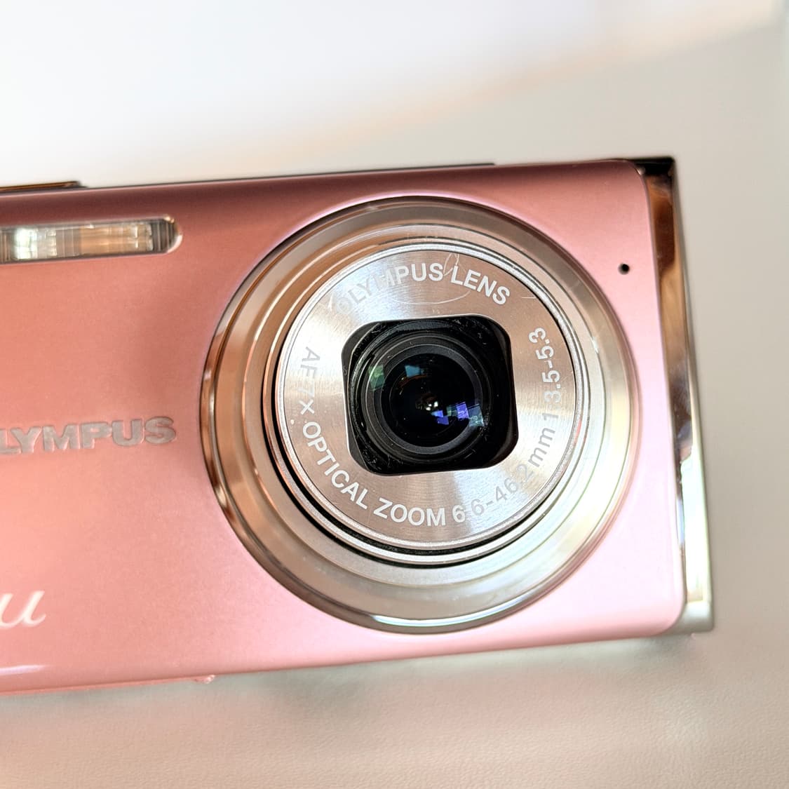 ✨미품 (희귀 컬러/풀구성) ✨딸기우유 핑크! 올림푸스 뮤 1060 상품이미지7