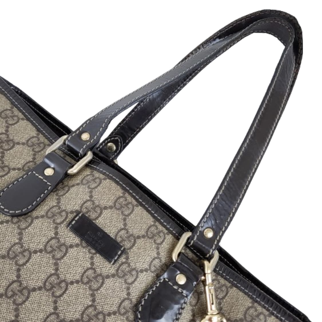 정품 구찌 189896 수프림 PVC GG로고 쇼퍼백 상품이미지8