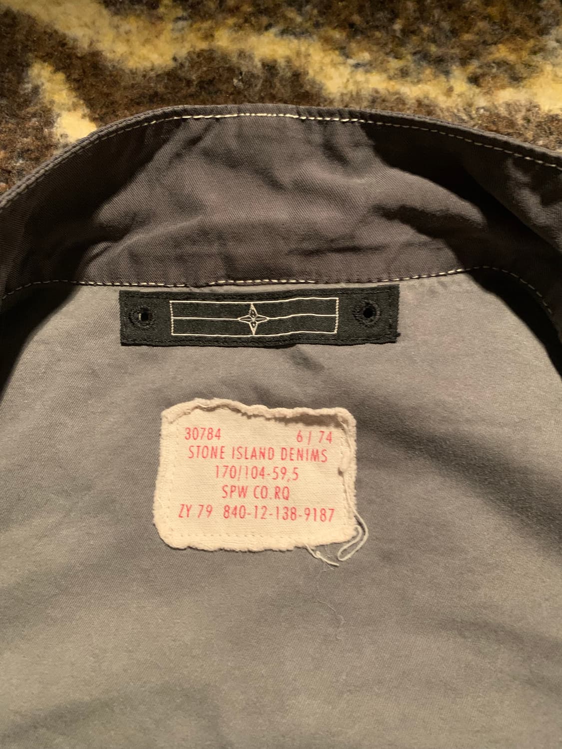 Stone island denims SS08 플라이트 자켓 상품이미지5