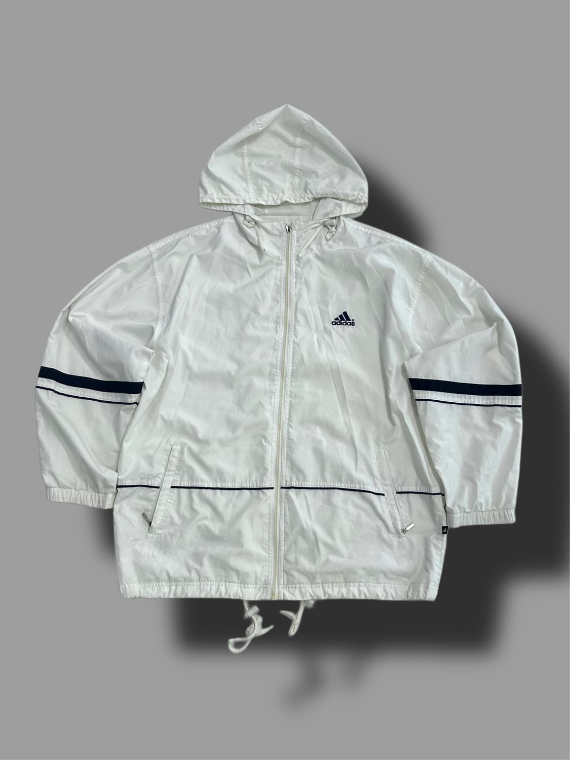 아디다스 90s 화이트 바람막이 100 상품이미지5