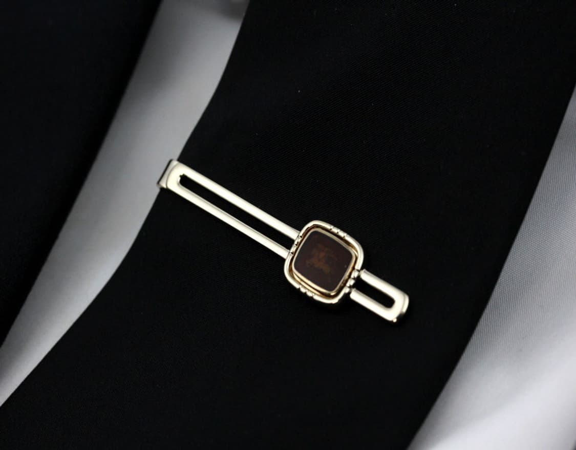 버버리 A등급 5.5cm 남자 명품 넥타이핀 빈티지 상품이미지7