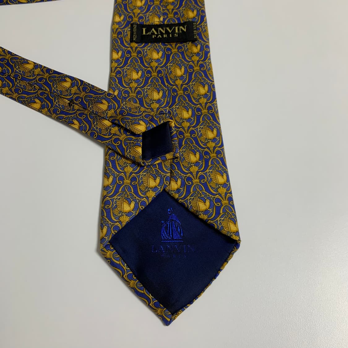 랑방(LANVIN) 기하학적패턴 명품넥타이 최상급 A+등급 9cm 상품이미지6