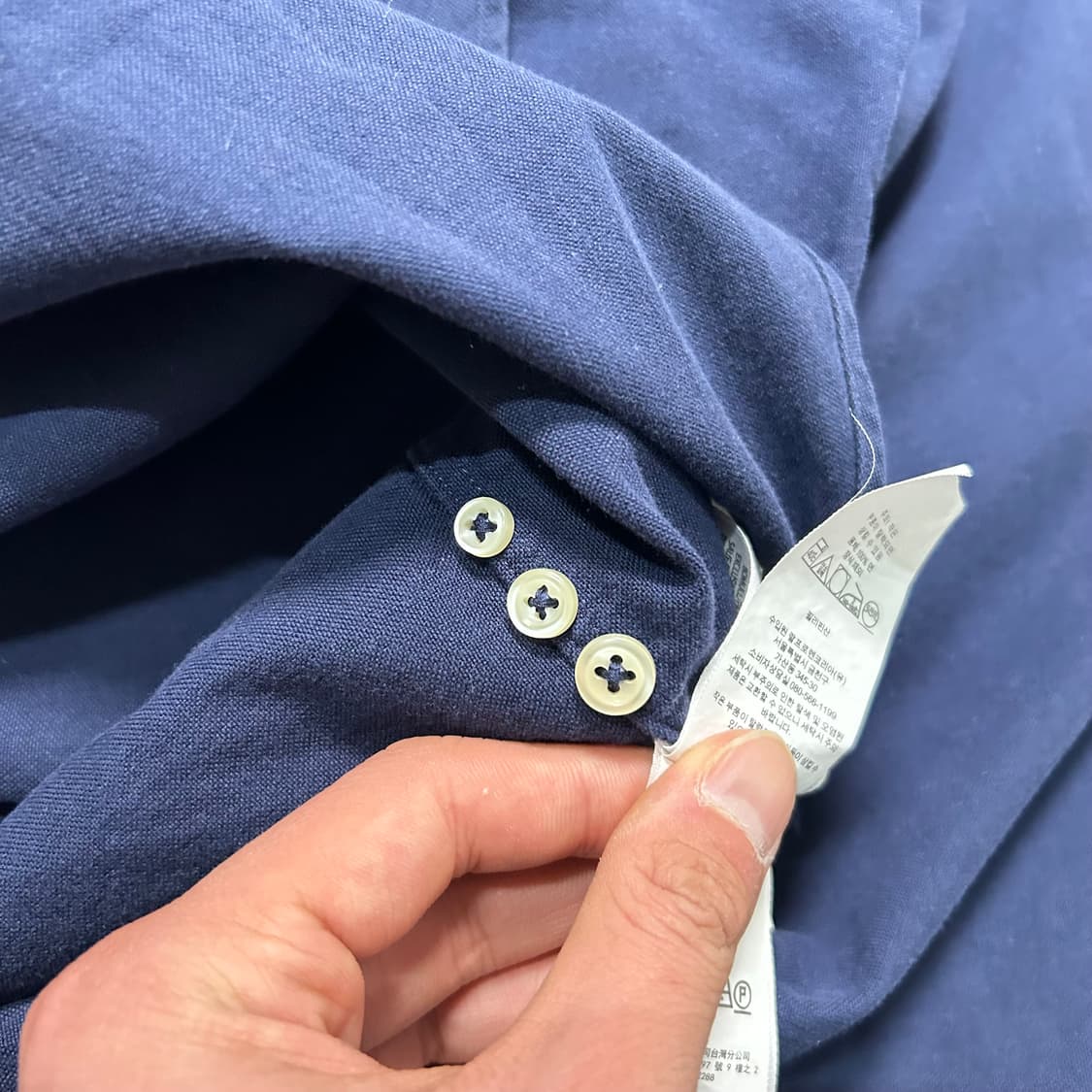 폴로 (POLO RalphLauren)네이비 포니 셔츠 상품이미지6