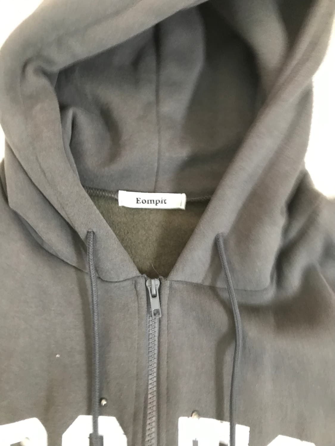 빈티지 보스턴 기모 후드집업 상품이미지4