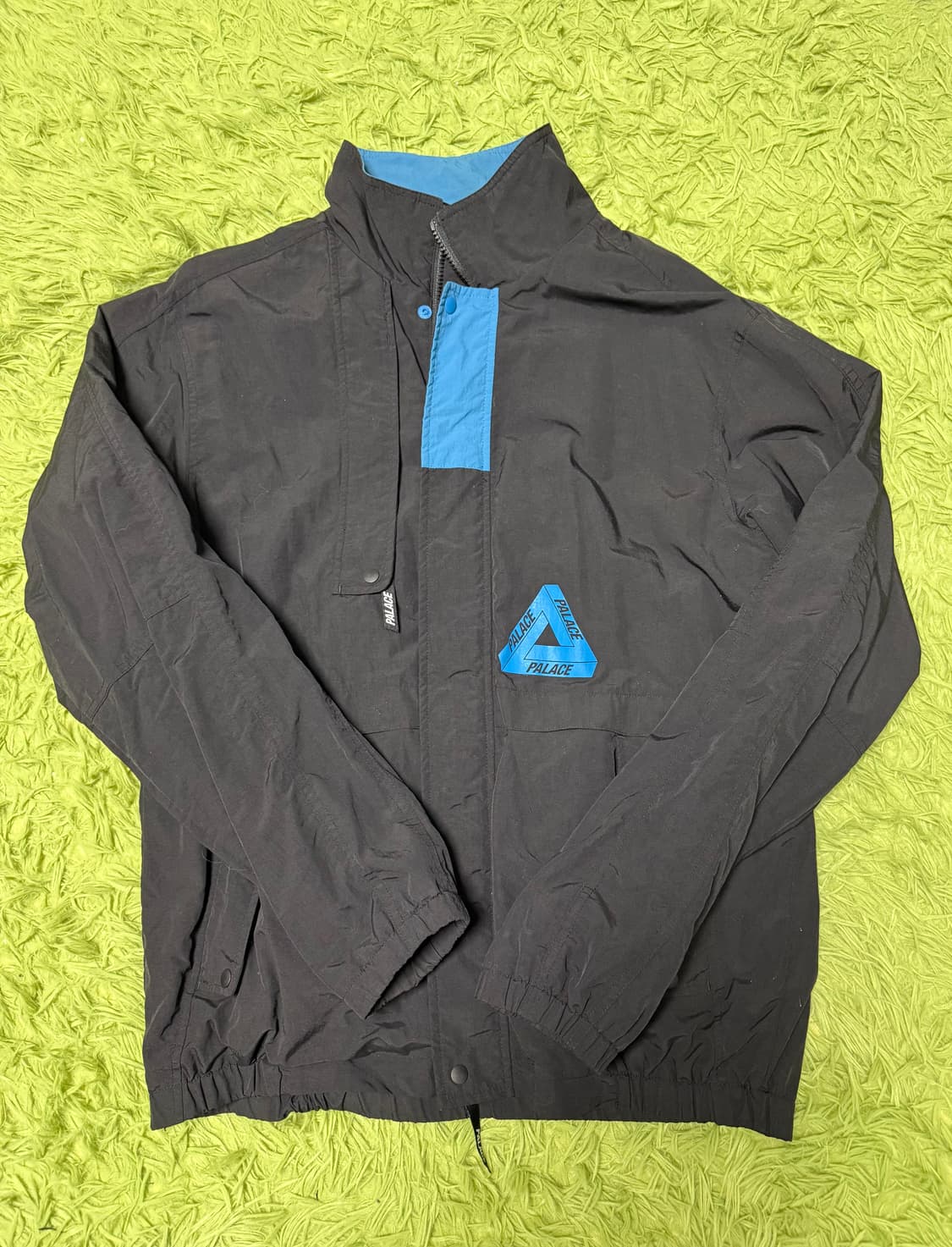 [L] 팔라스 18FW 서플렉스 쉘 자켓 블랙/블루 상품이미지1