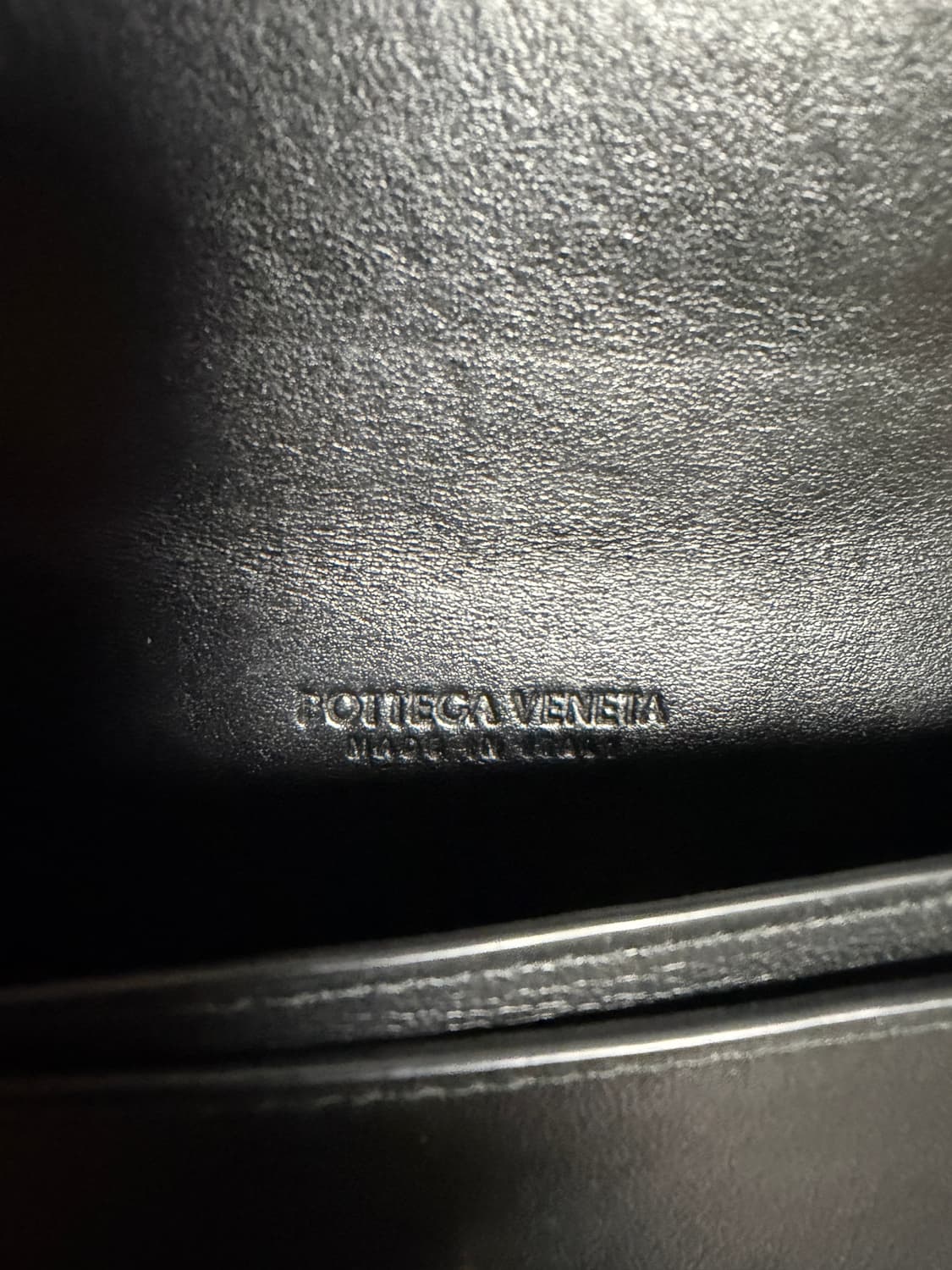 보테가베네타 카세트 비즈니스 카드지갑 블랙 상품이미지2