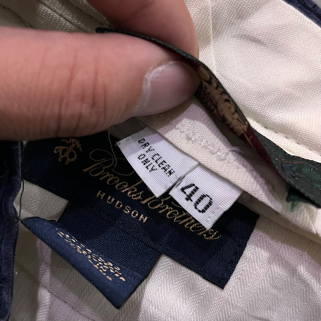  오비스 x 브룩스브라더스 배색 패턴 코듀로이 팬츠 y13882 상품이미지9